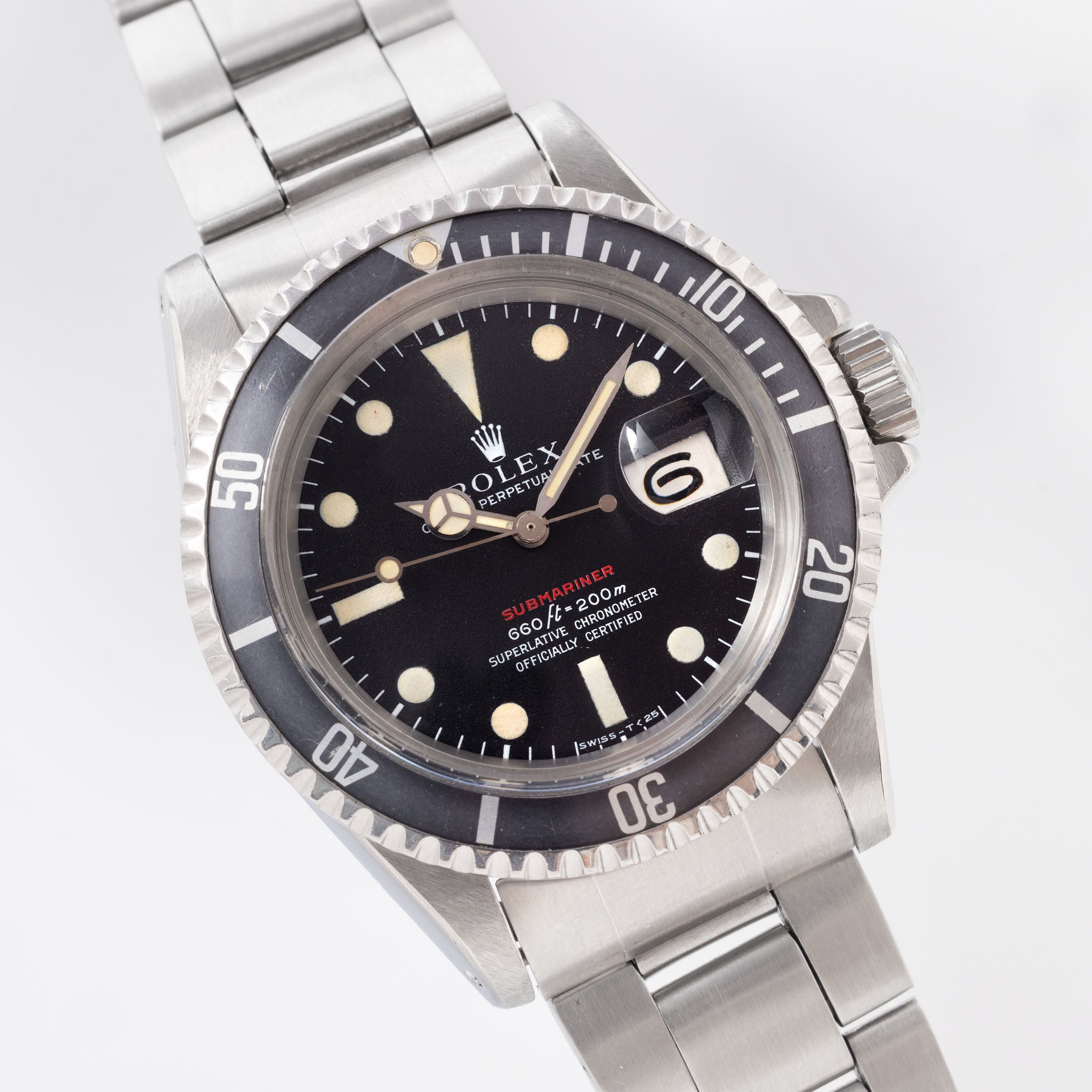 Rolex Submariner Date 1680 Red MK4