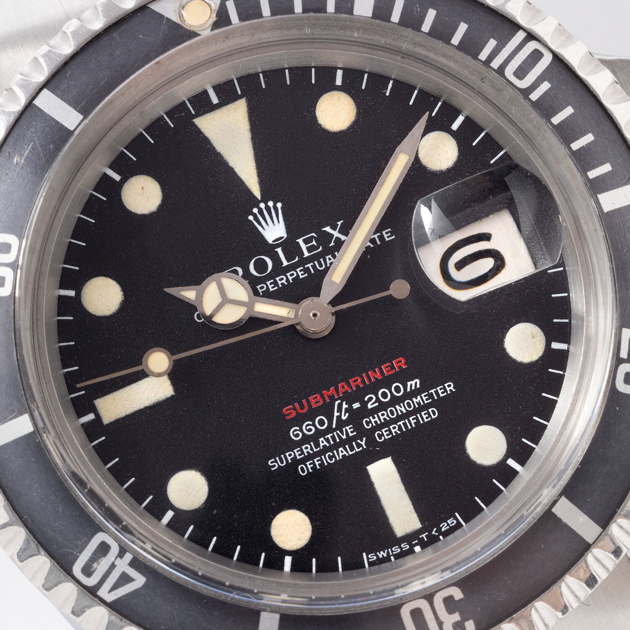Rolex Submariner Date 1680 Red MK4
