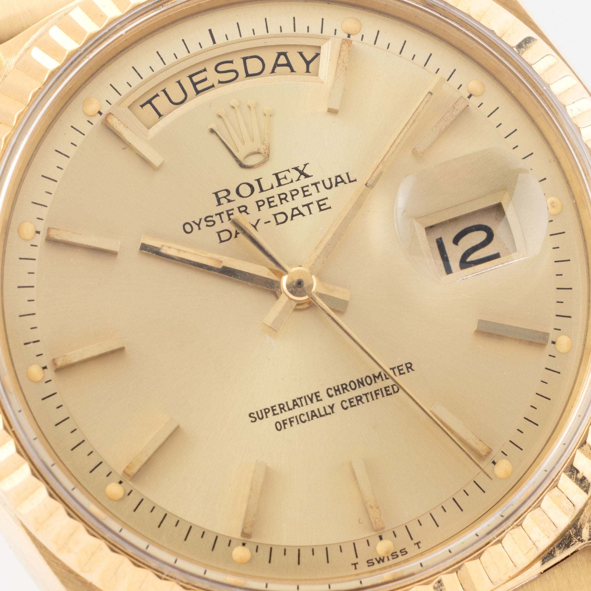 Rolex Day-Date 1803 champagne Zifferblatt
