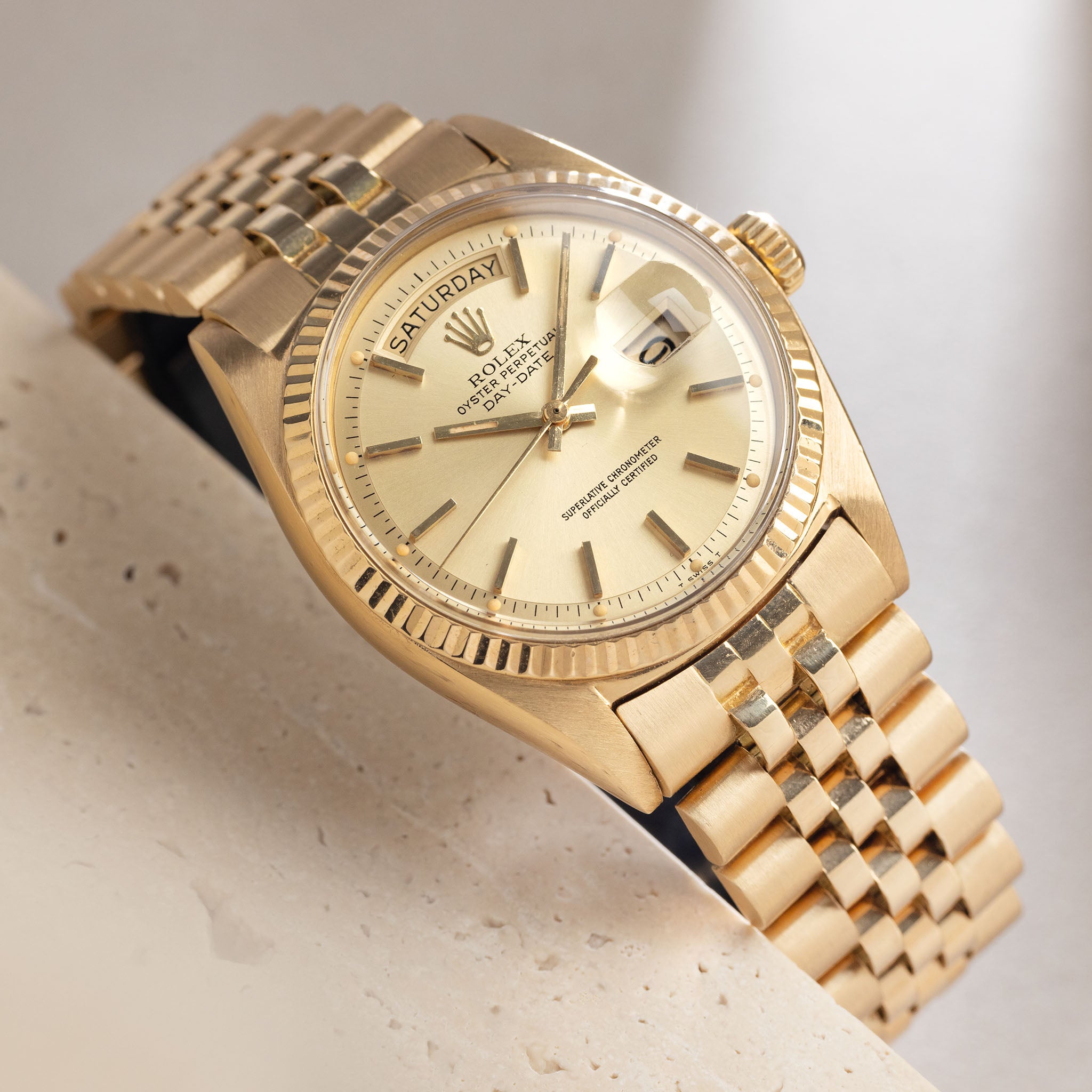 Rolex Day-Date 1803 champagne Zifferblatt