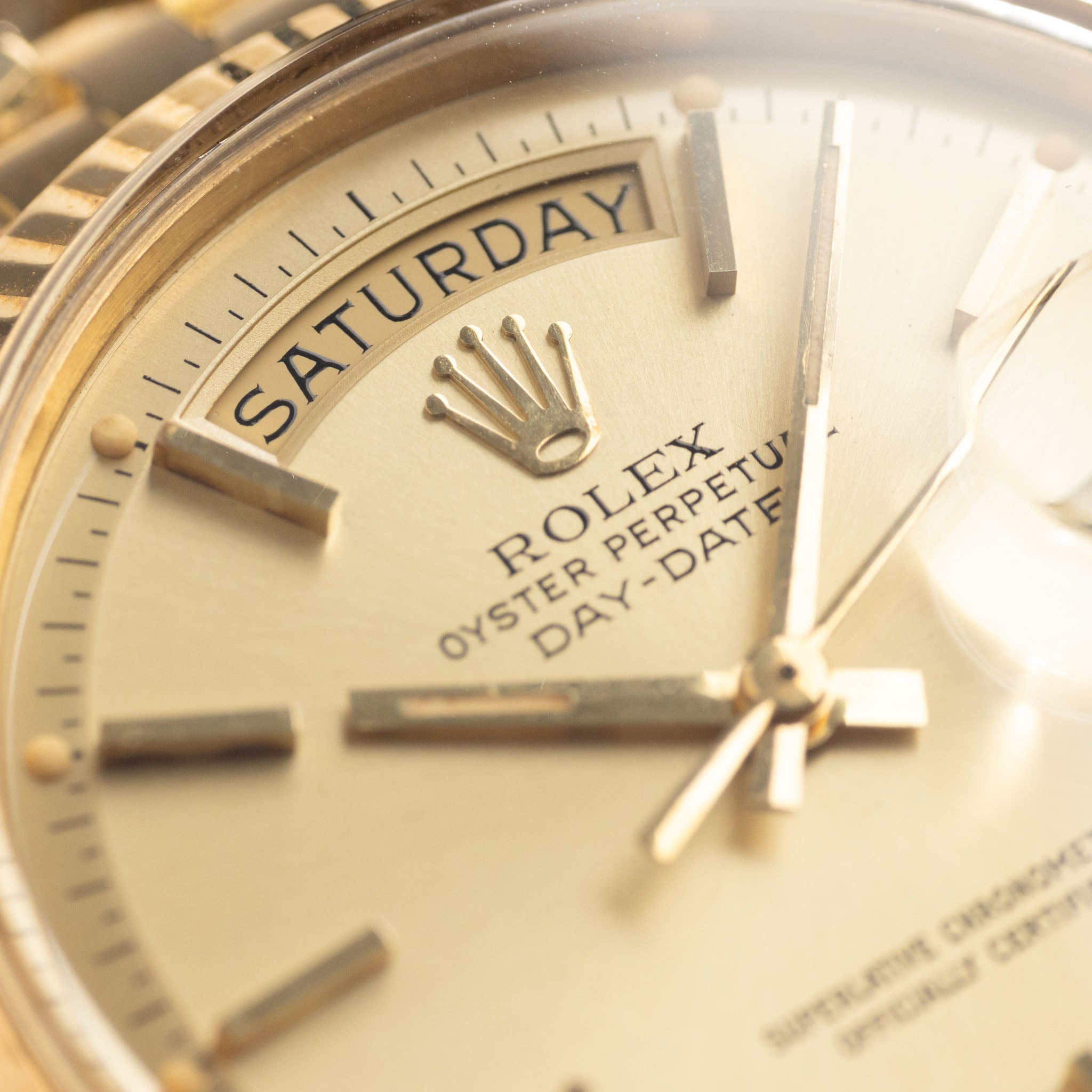 Rolex Day-Date 1803 champagne Zifferblatt