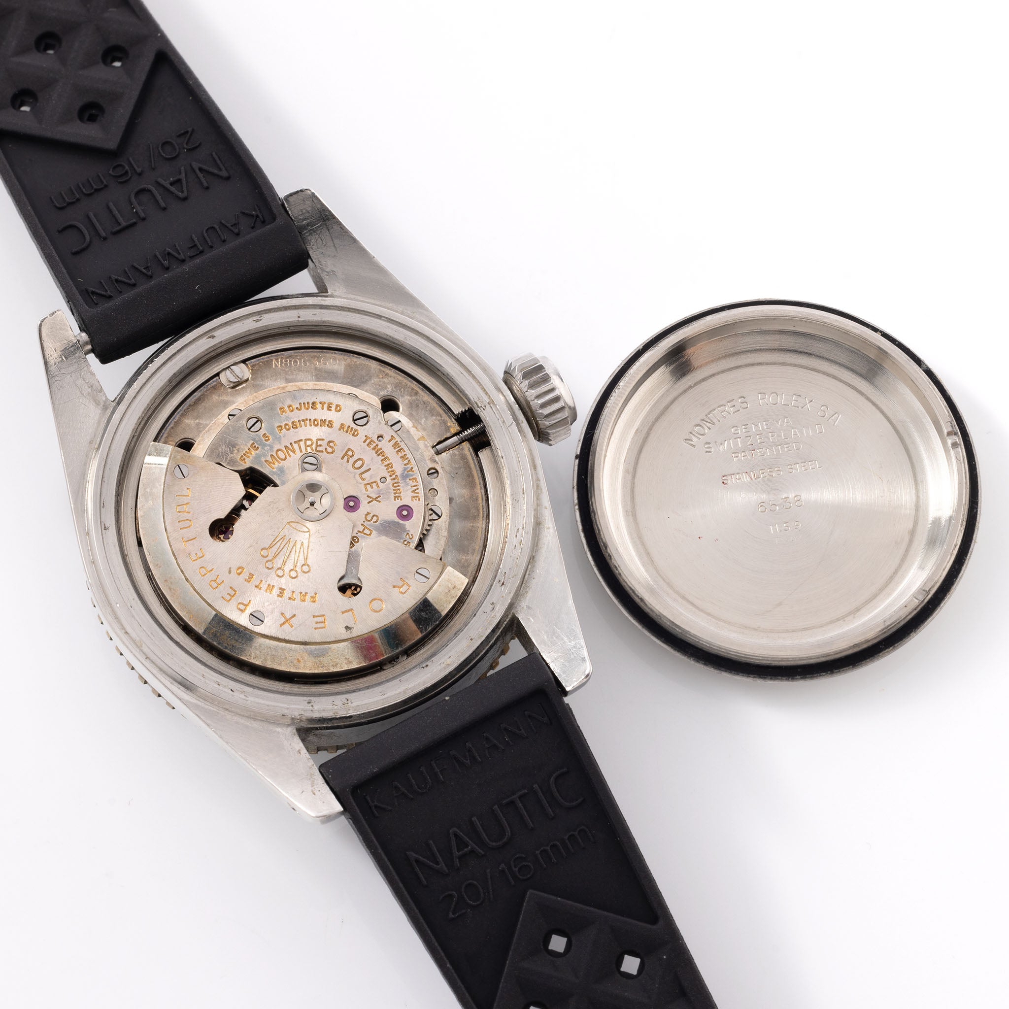 Rolex Submariner ref 6538 "Big Crown" Red Triangle Insert