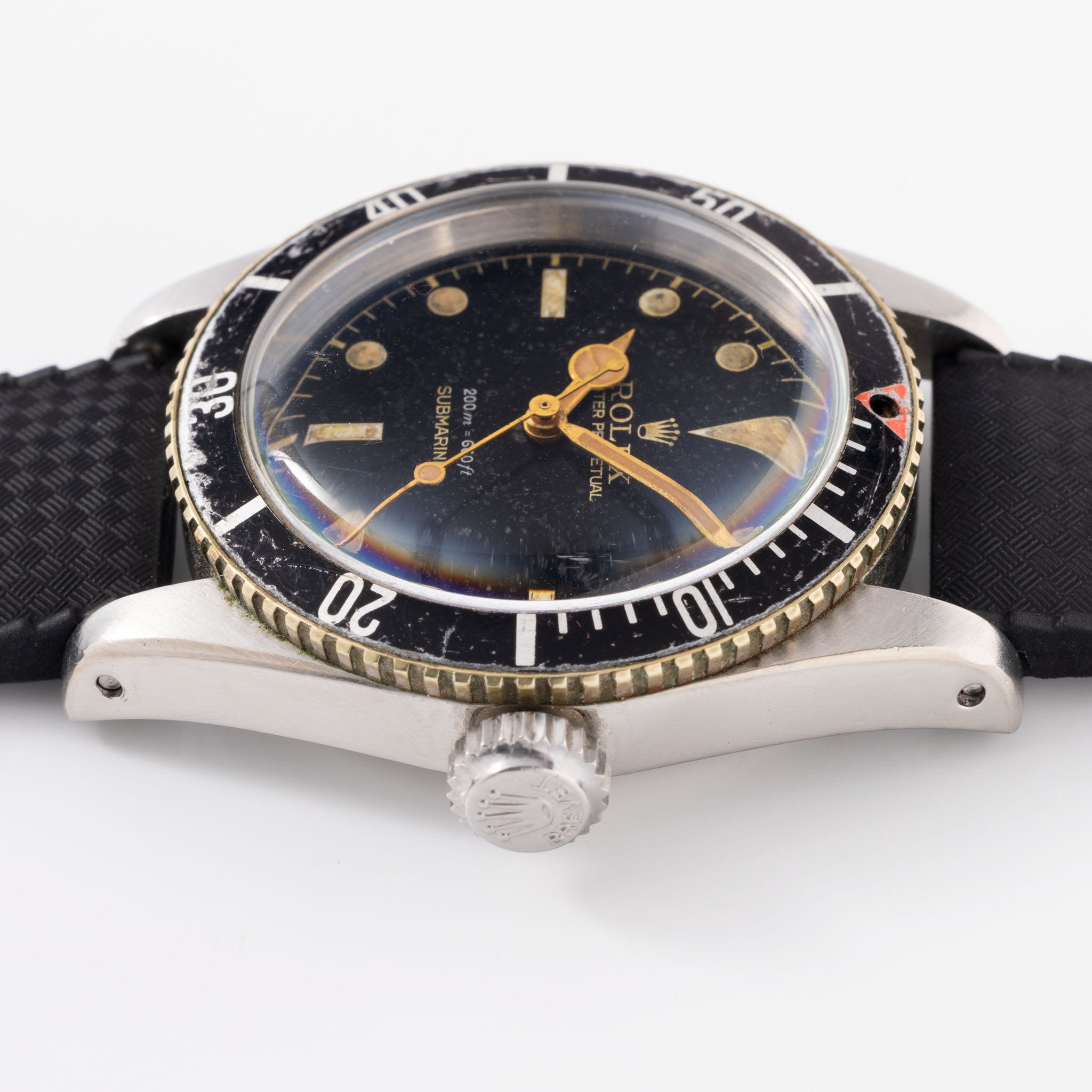 Rolex Submariner ref 6538 "Big Crown" Red Triangle Insert