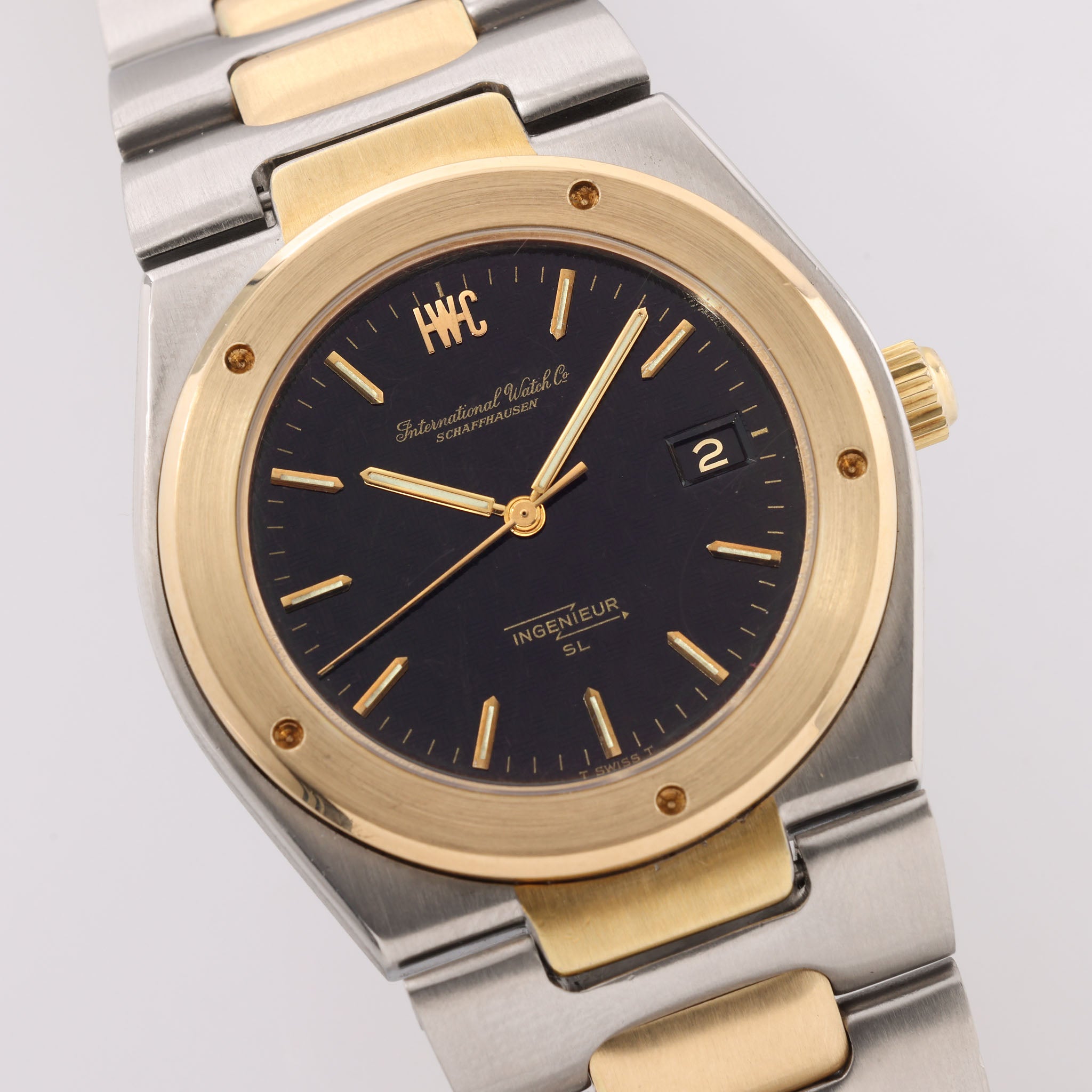 IWC Ingenieur SL Jumbo 1832 Stahl Gold