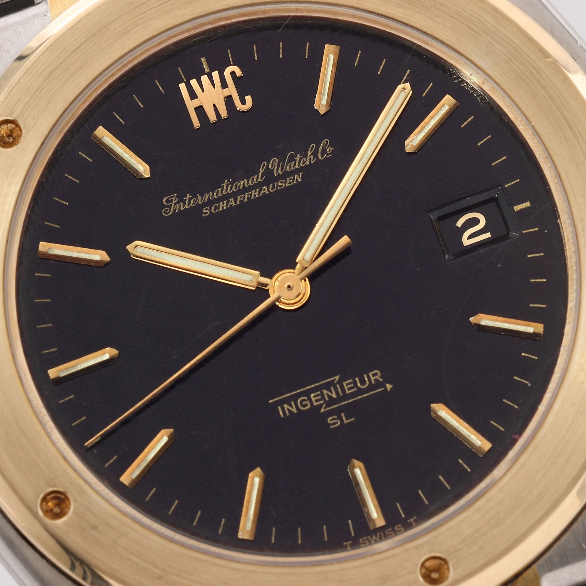 IWC Ingenieur SL Jumbo 1832 Stahl Gold
