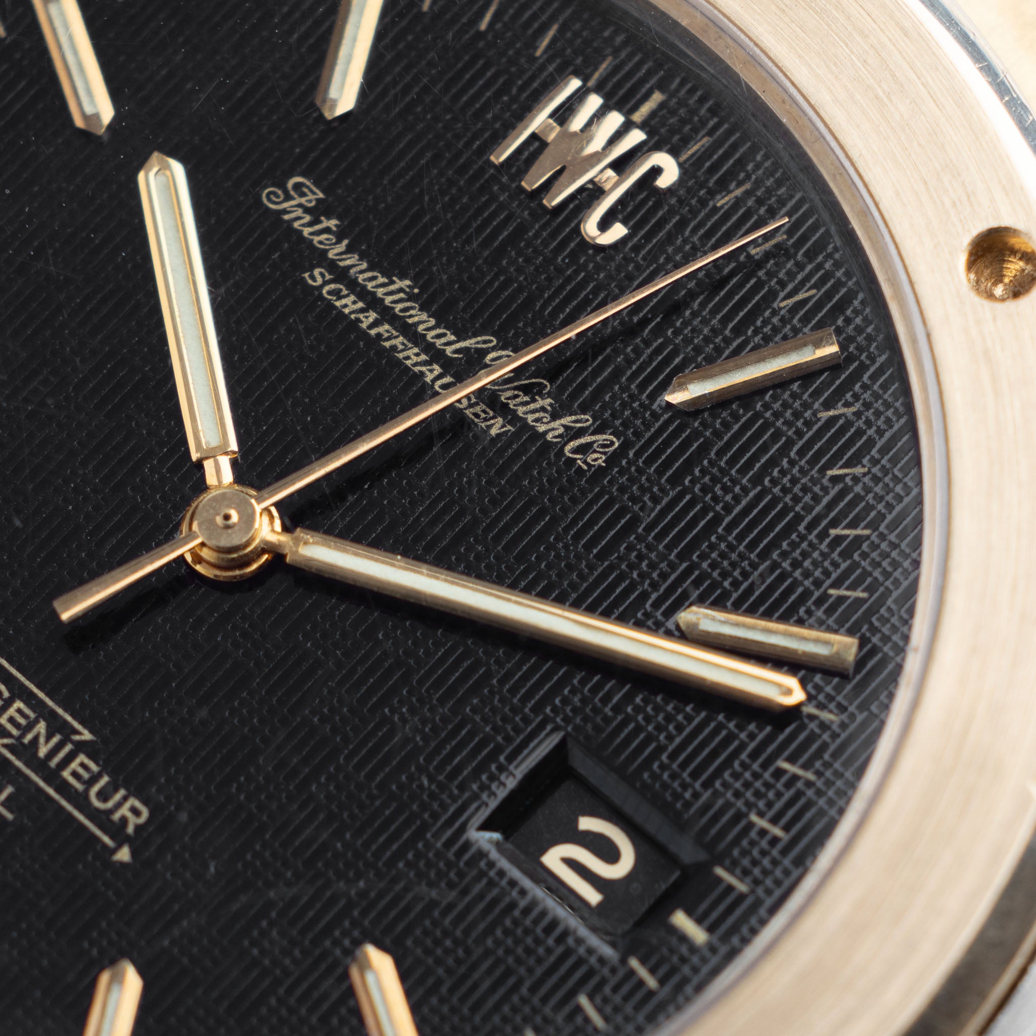 IWC Ingenieur SL Jumbo 1832 Stahl Gold