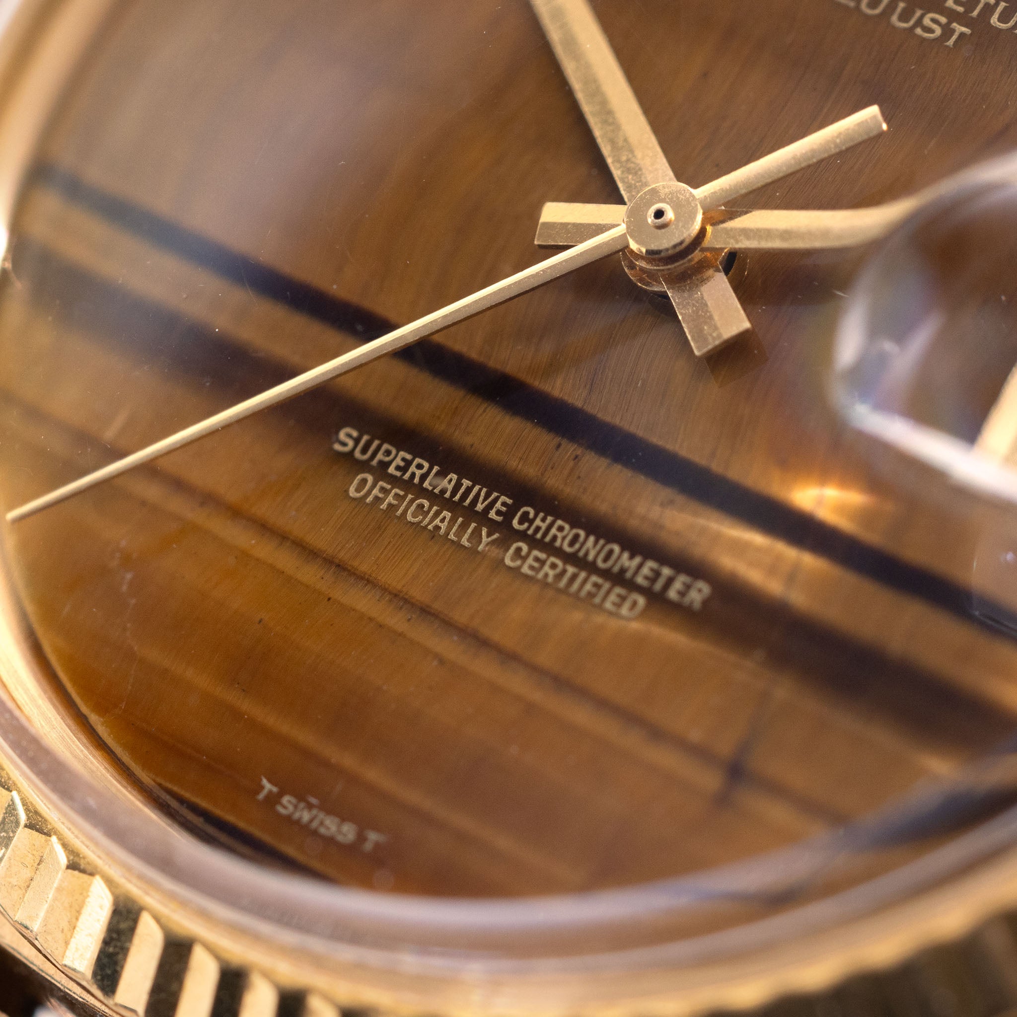 Rolex Datejust 1601/8 Tiger Eye Stein-Zifferblatt