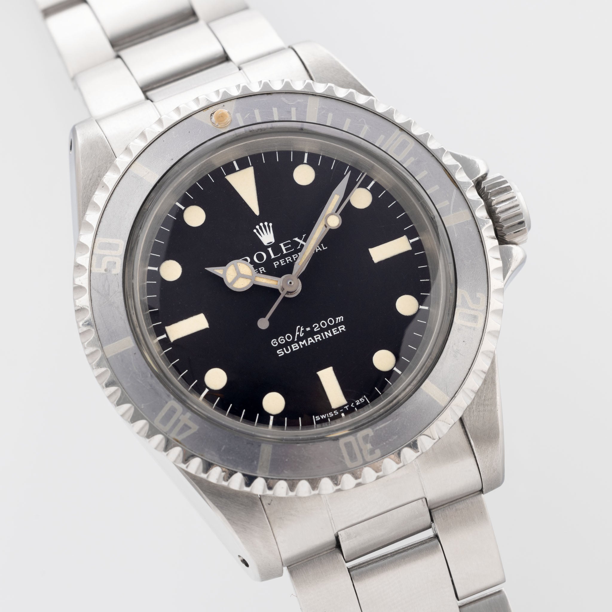 Rolex Submariner 5513 Serif Zifferblatt Ghost