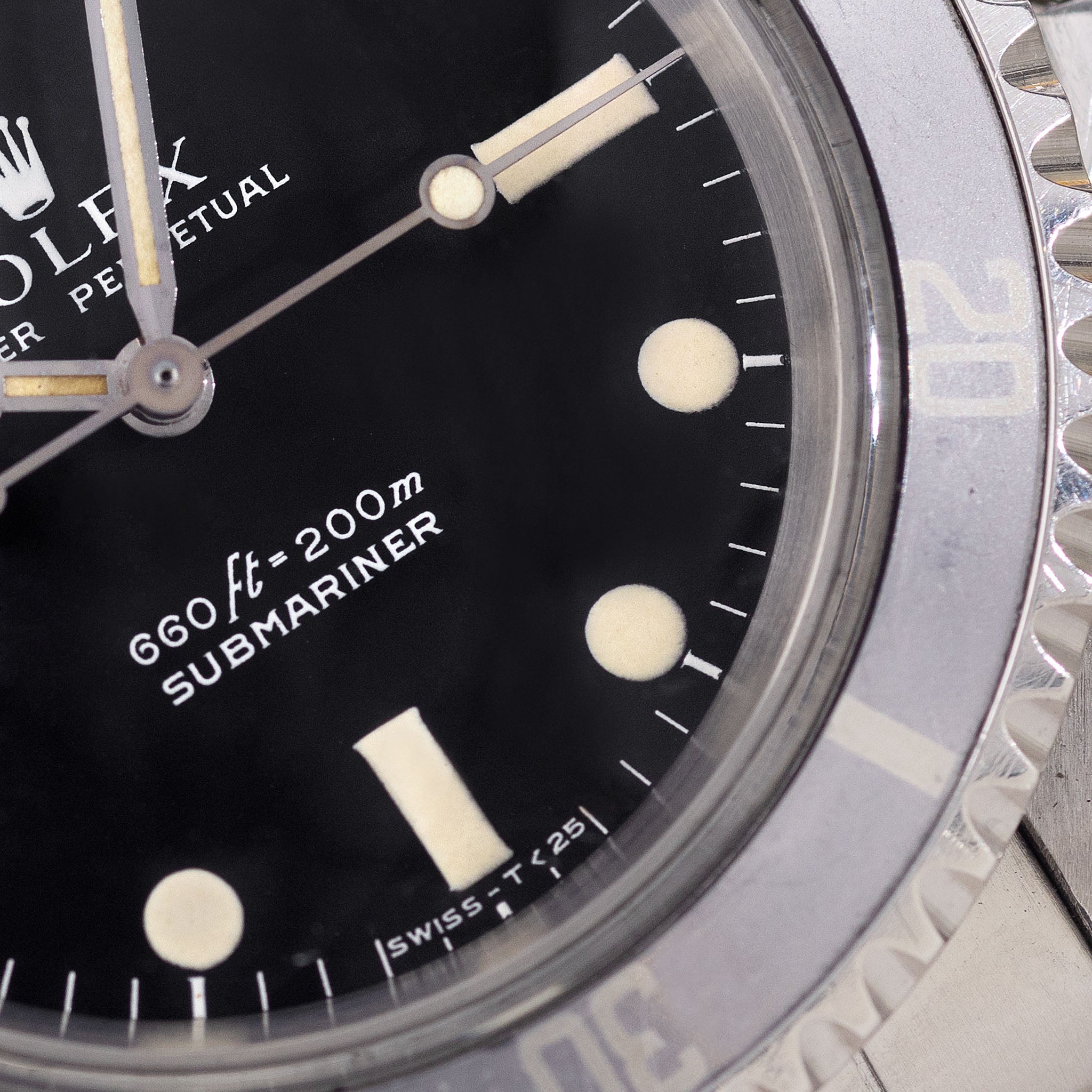 Rolex Submariner 5513 Serif Zifferblatt Ghost