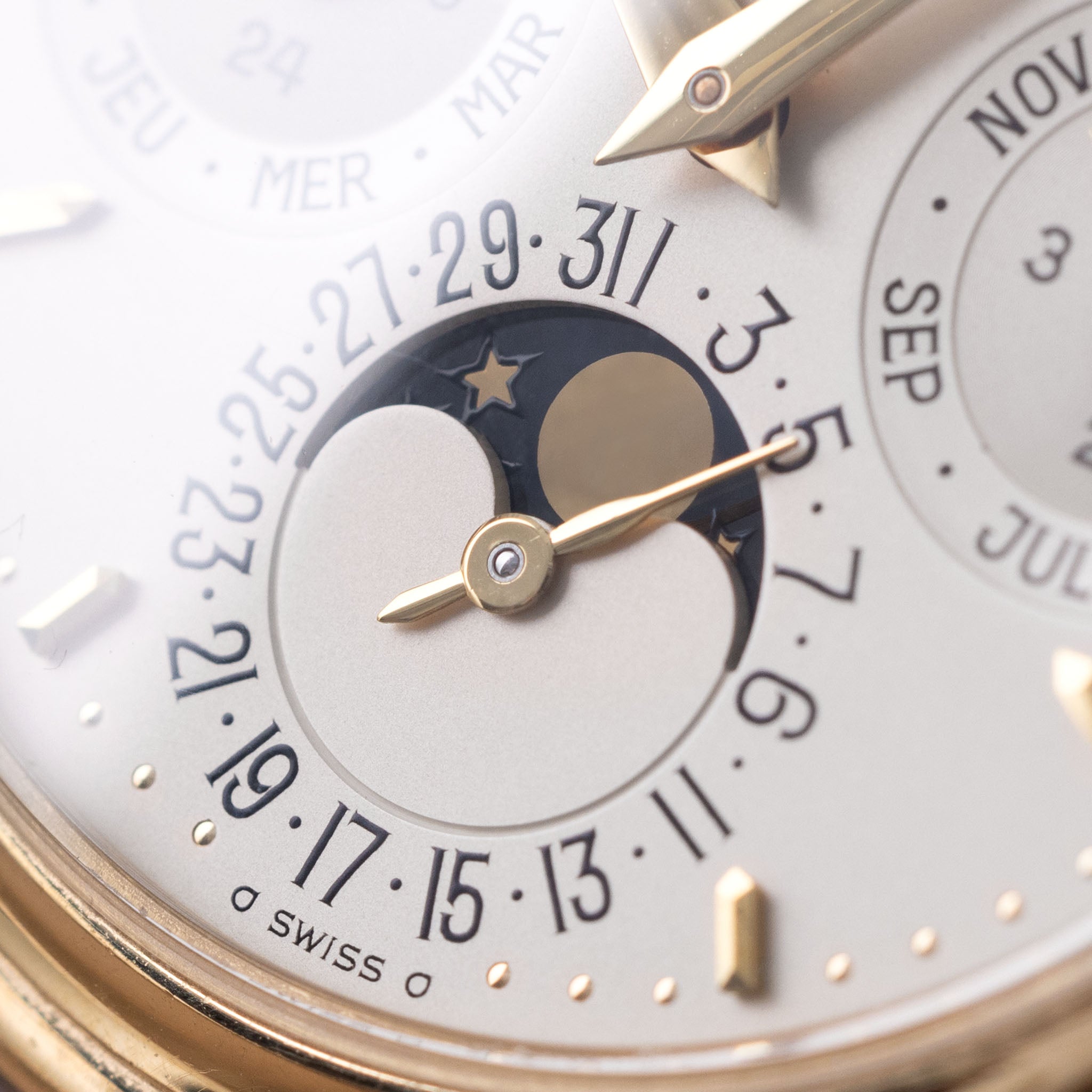 Patek Philippe ewiger Kalender 3940J seltene frühe zweite Serie mit Archivauszug und Patek-Service