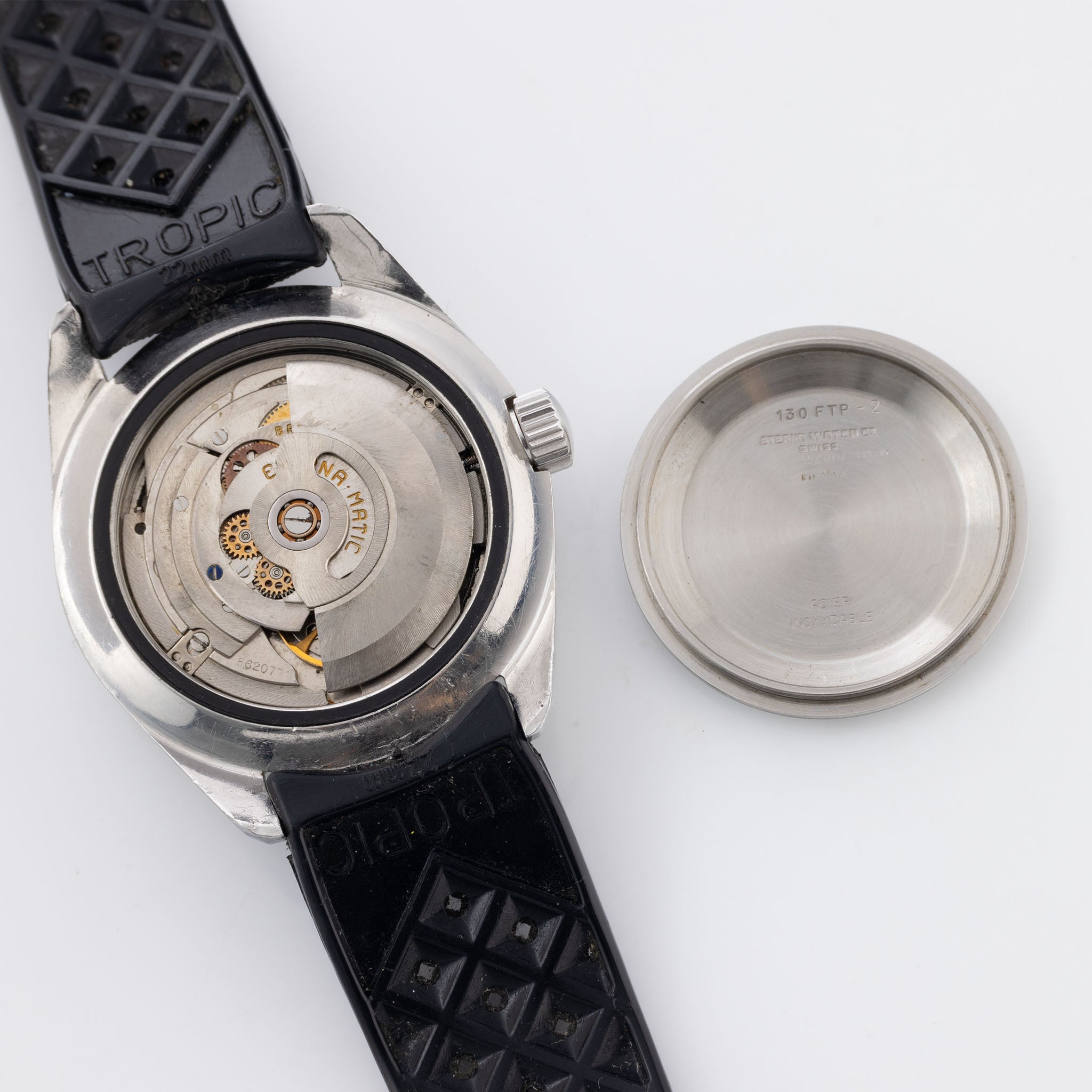Eterna Kontiki Super ref 130FTP gilt Zifferblatt feet bezel