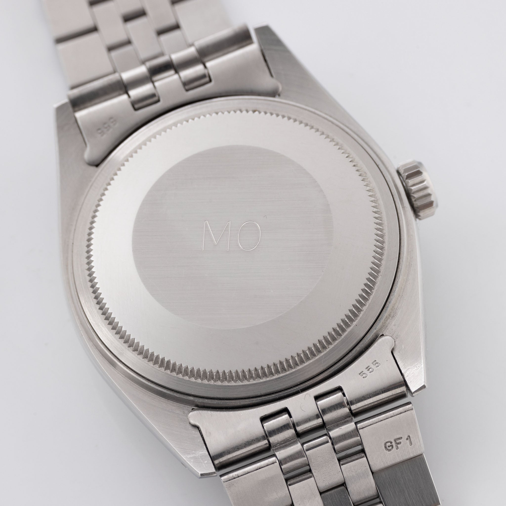 Rolex Datejust 16014 mit seltenes Blauem Chapter Ring Zifferblatt mit Spiegelei-Patina