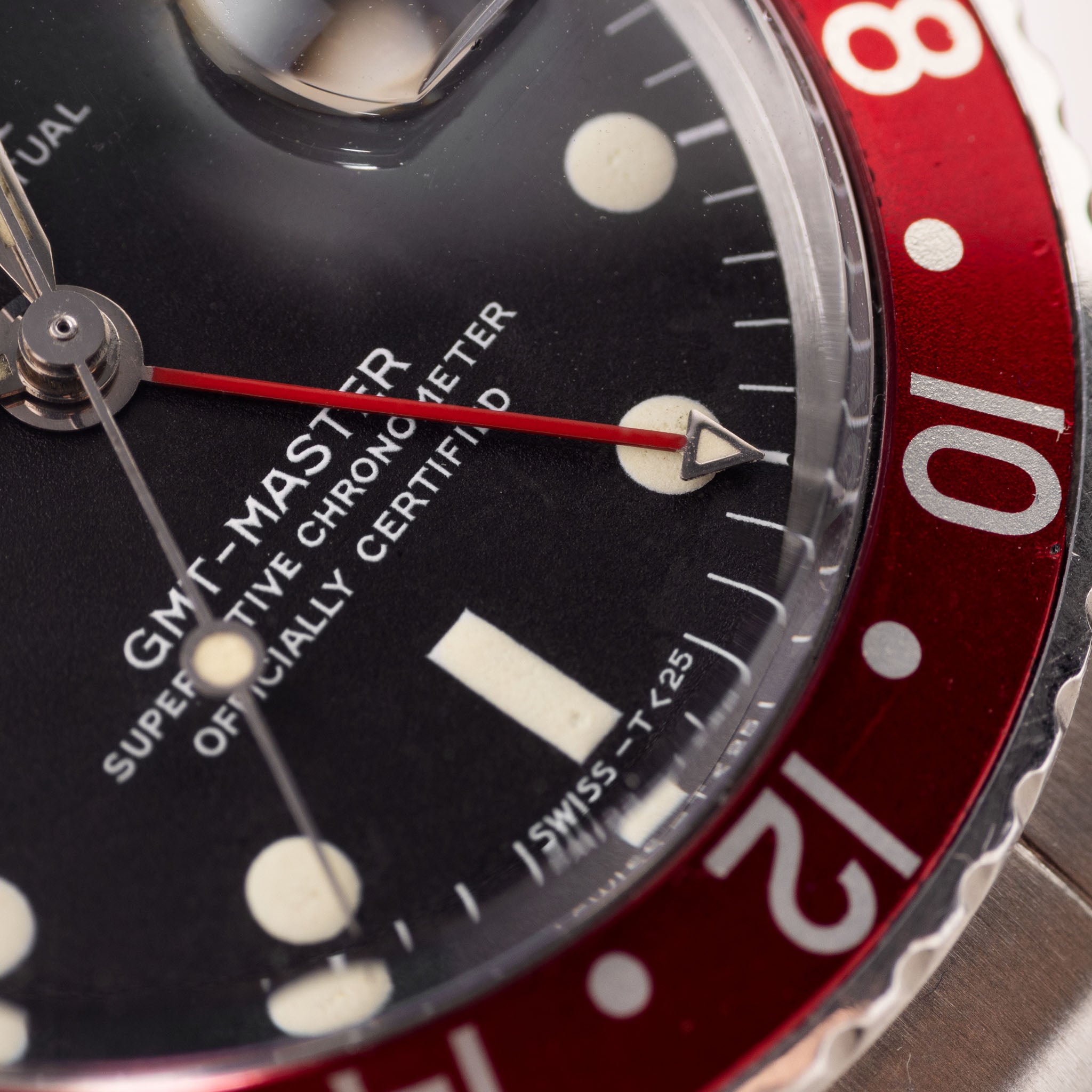 Rolex GMT-master 1675 MK0 Zinksulfide Zifferblatt