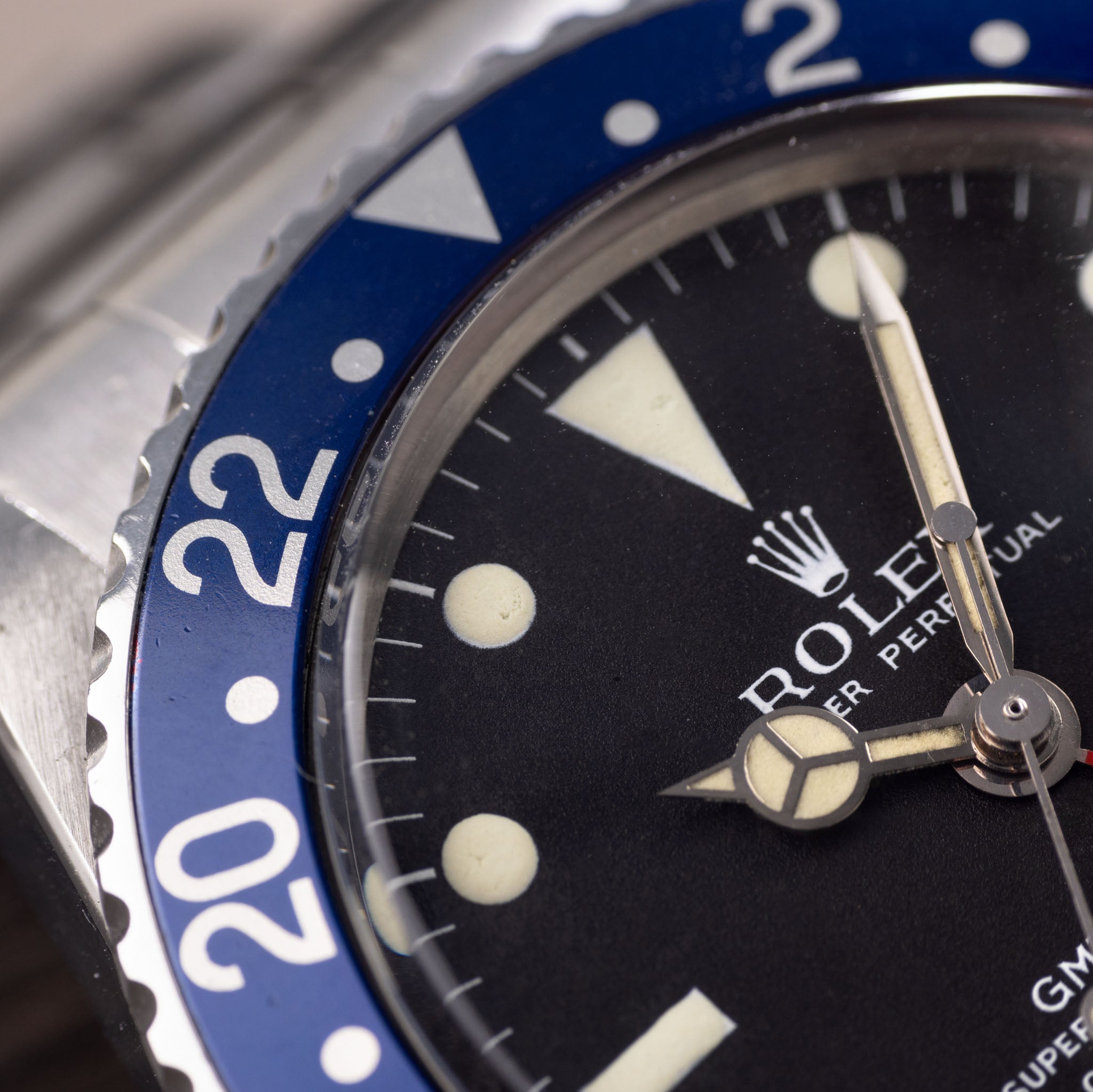 Rolex GMT-master 1675 MK0 Zinksulfide Zifferblatt