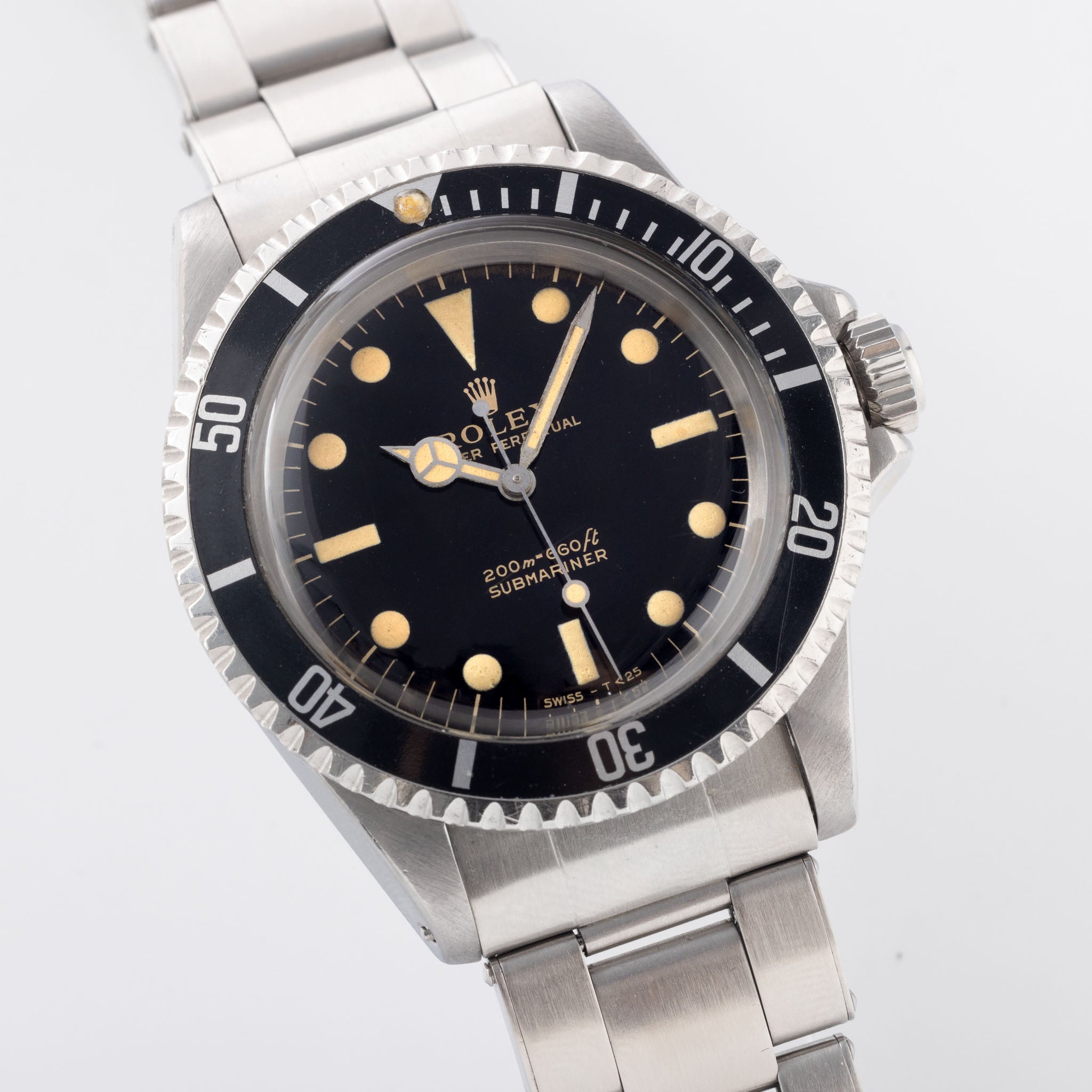 Rolex Submariner 5513 gilt dial 1965