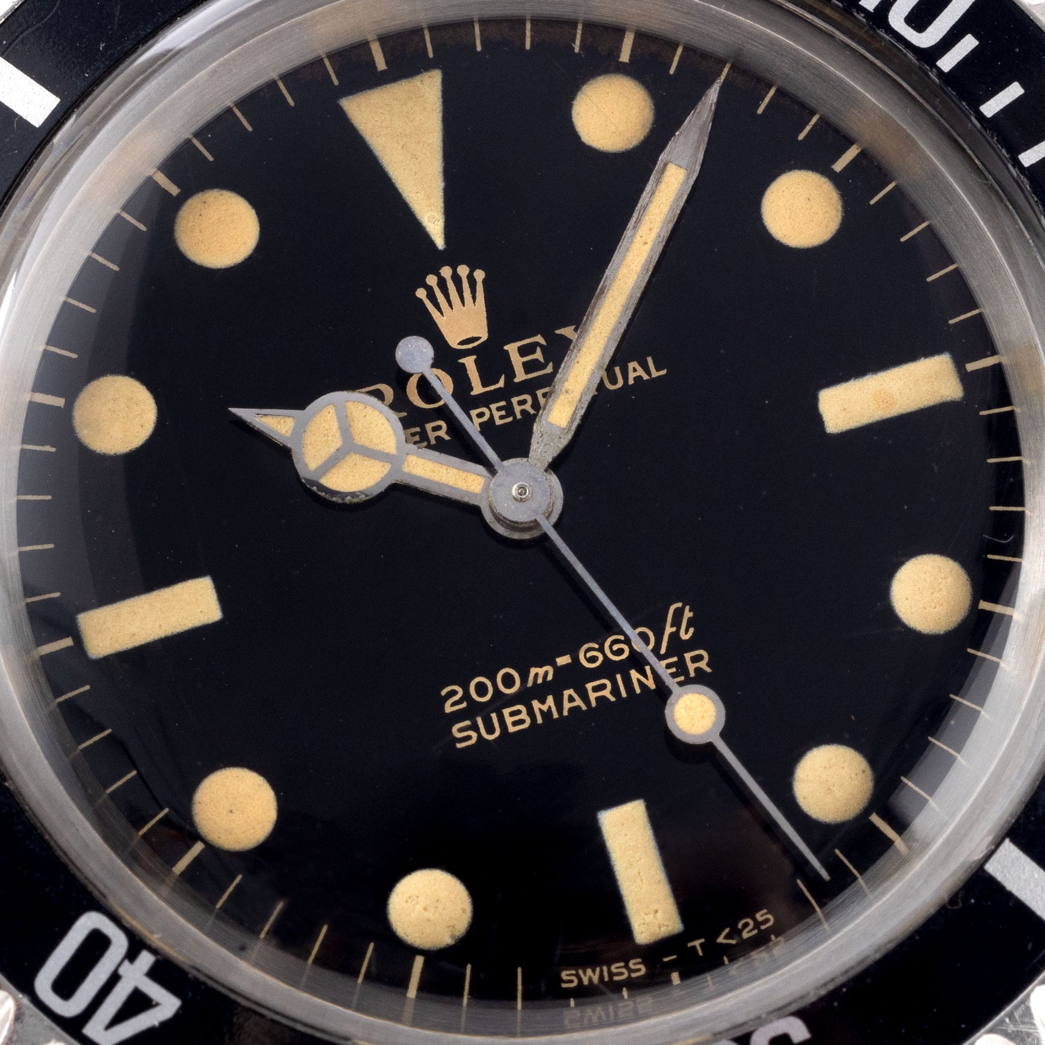 Rolex Submariner 5513 gilt dial 1965