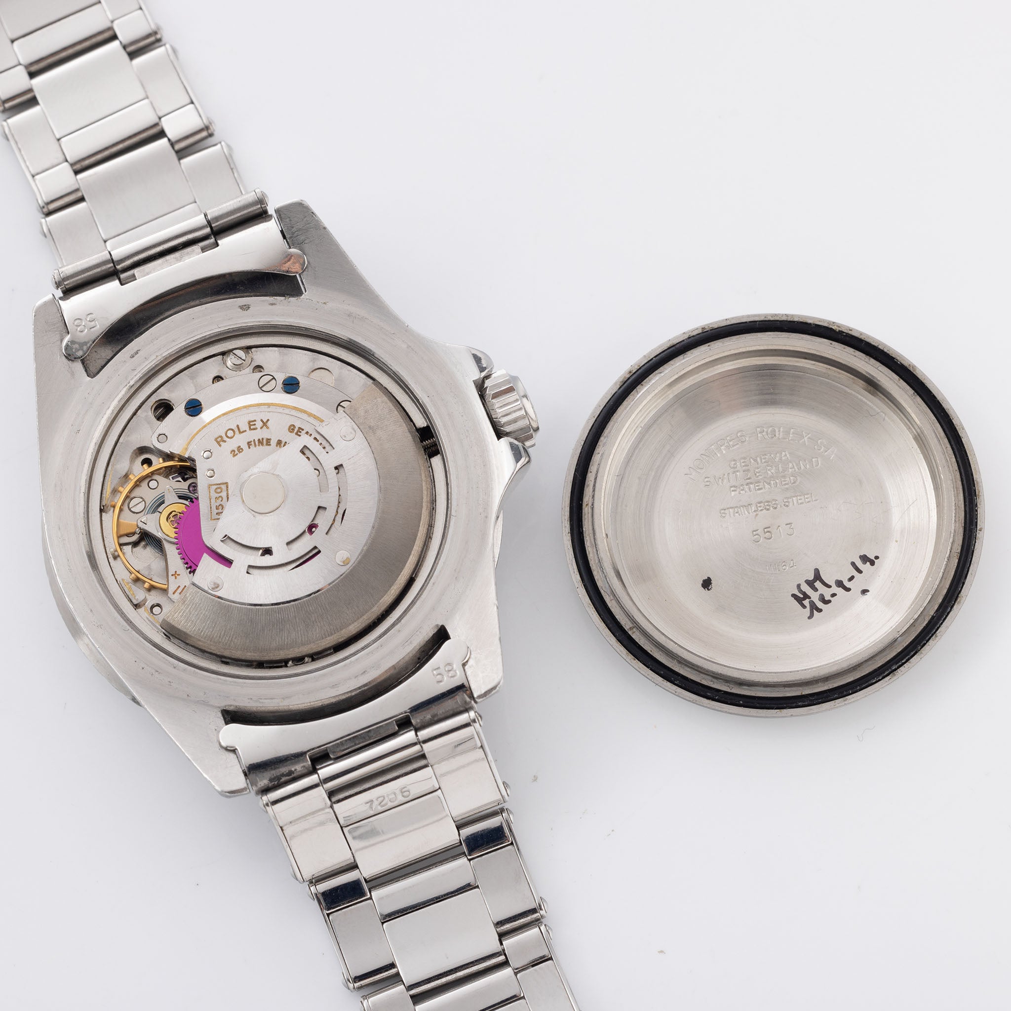 Rolex Submariner 5513 gilt dial 1965