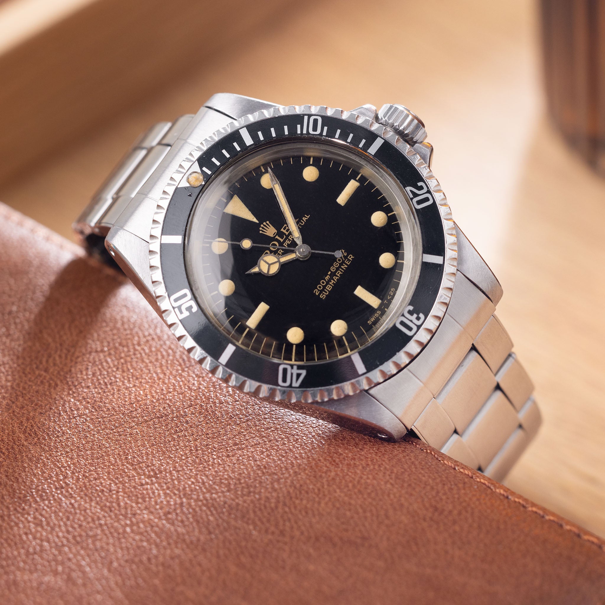 Rolex Submariner 5513 gilt dial 1965
