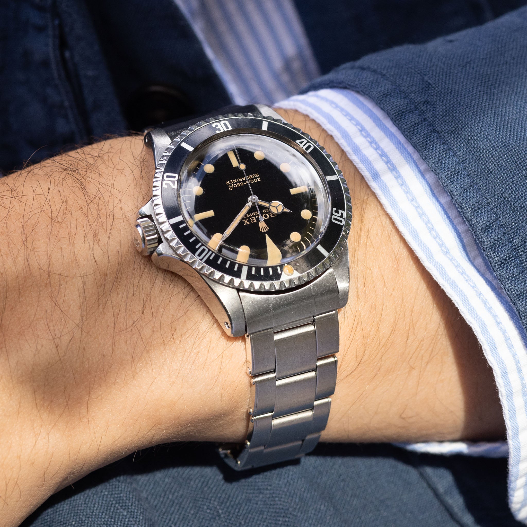 Rolex Submariner 5513 gilt dial 1965
