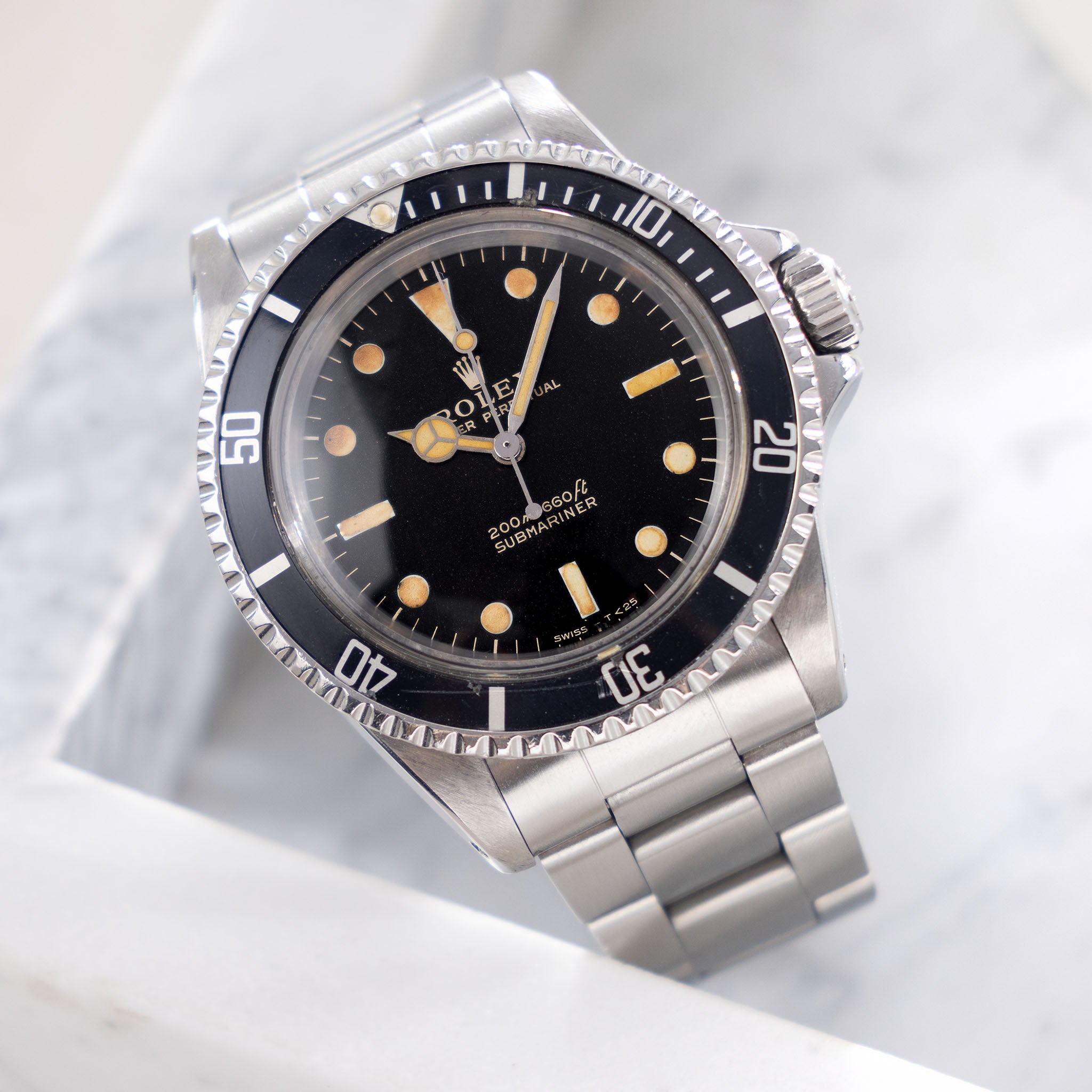 Rolex Submariner 5513 Gilt Zifferblatt