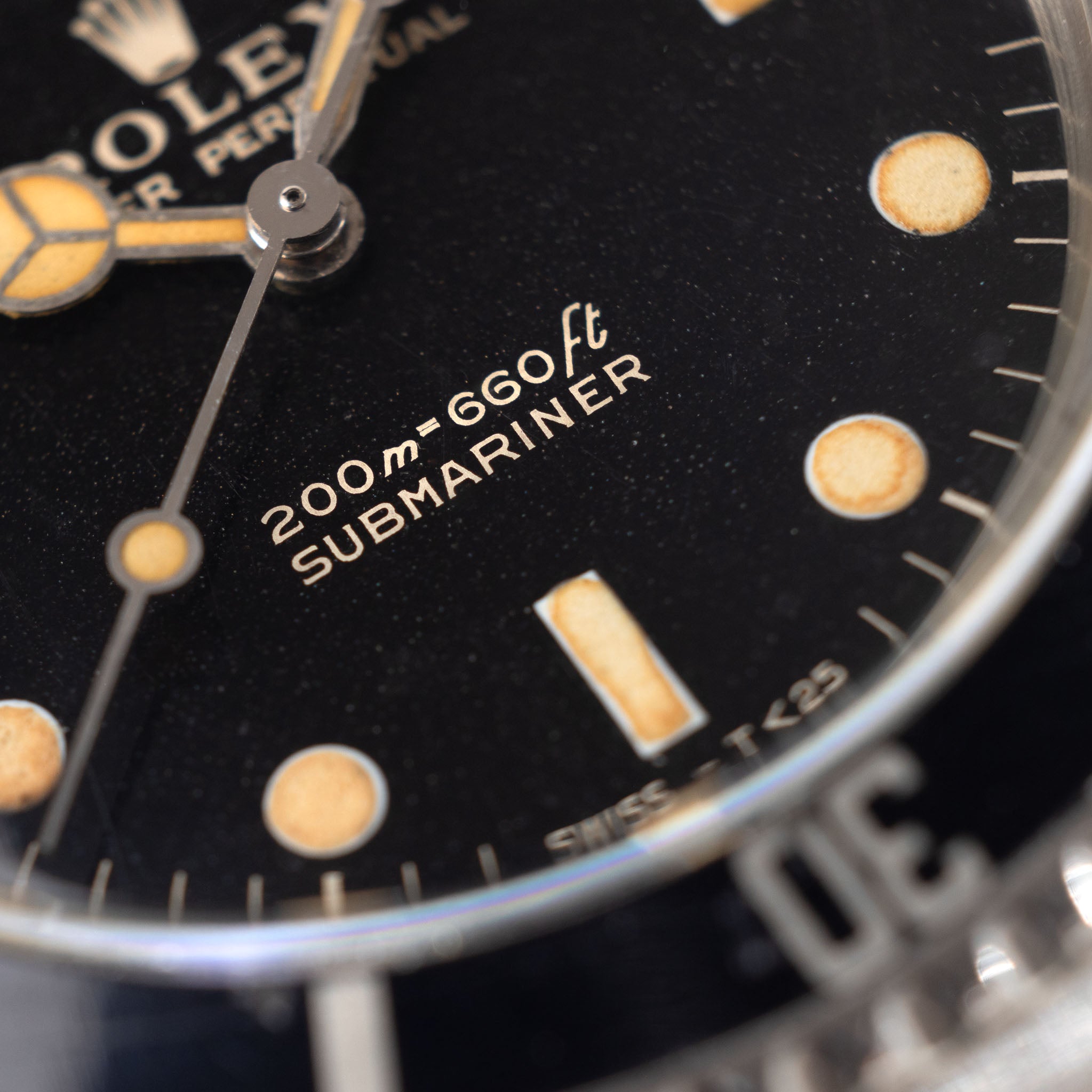 Rolex Submariner 5513 Gilt Zifferblatt