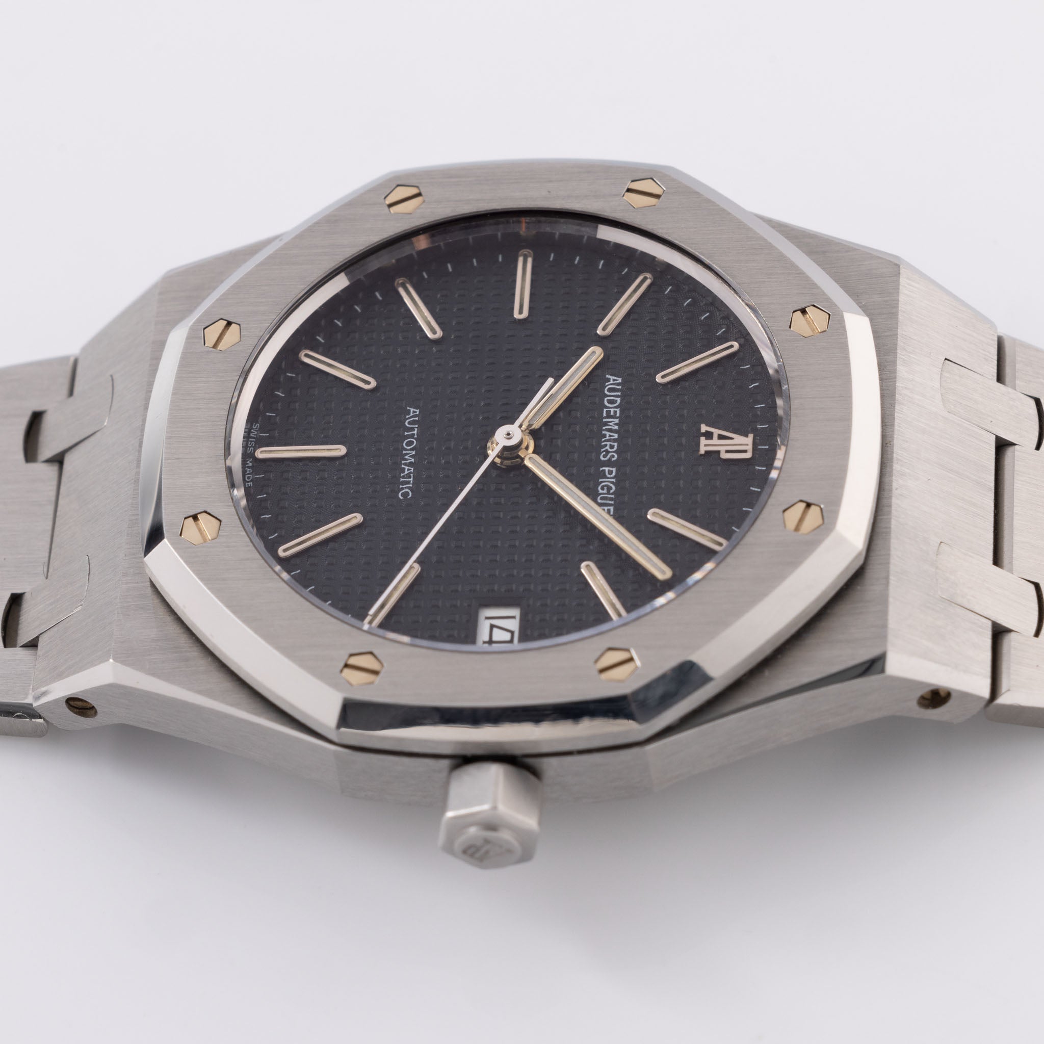 Audemars Piguet Royal Oak 14790ST Seltenes MK1 Zifferblatt mit Box und Papieren