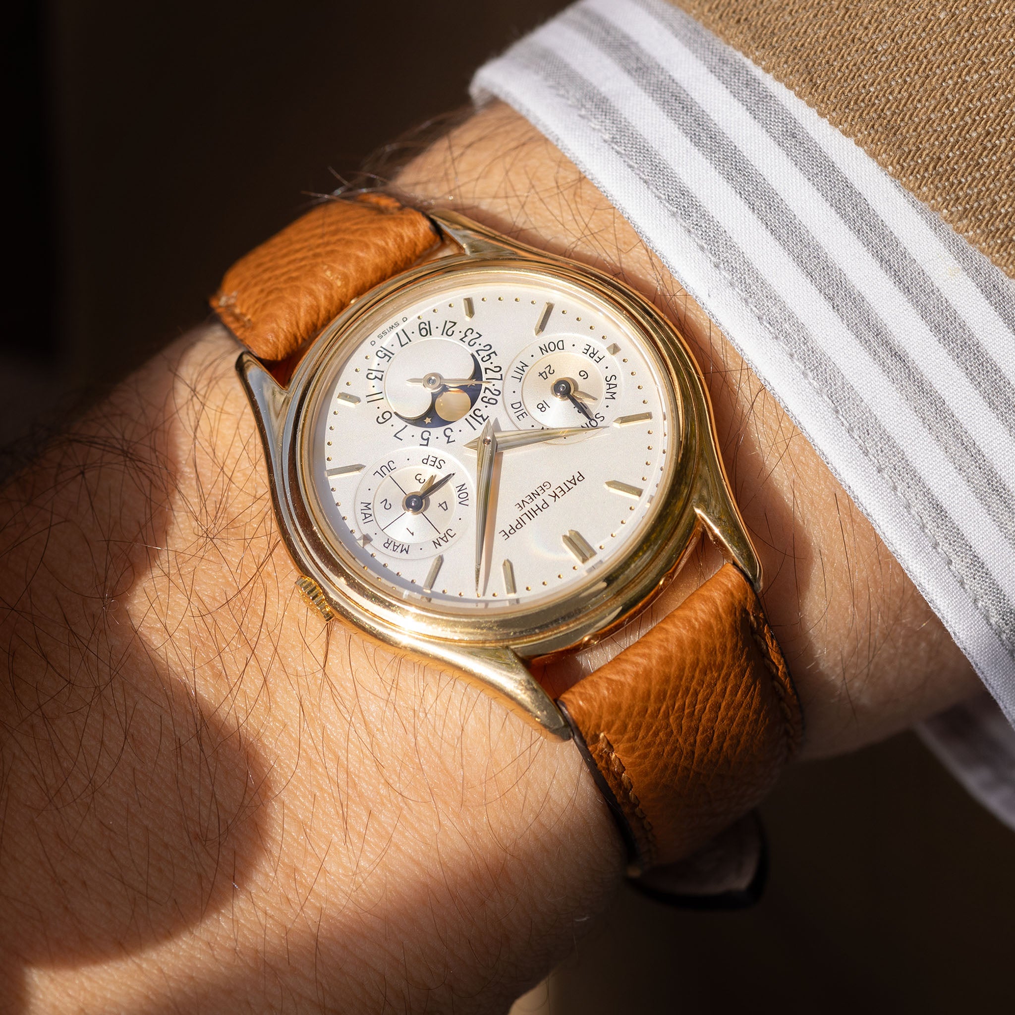 Patek Philippe Perpetual Calendar 3940J Zweite Serie mit Papiere