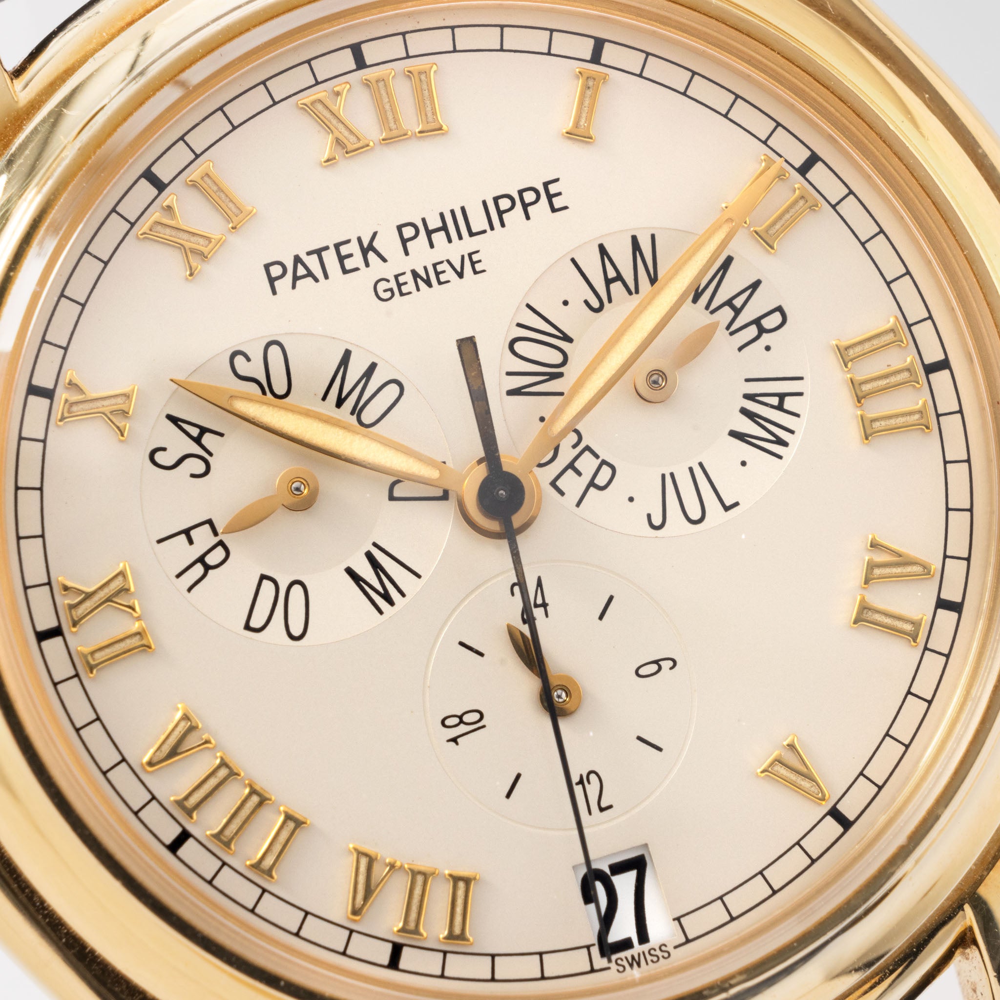 Patek Philippe Annual Kalender Gelb Gold Referenz 5035J