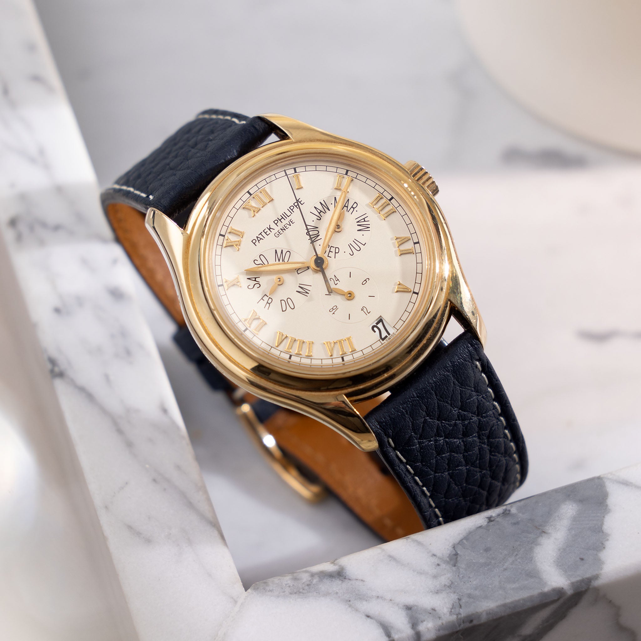 Patek Philippe Annual Kalender Gelb Gold Referenz 5035J