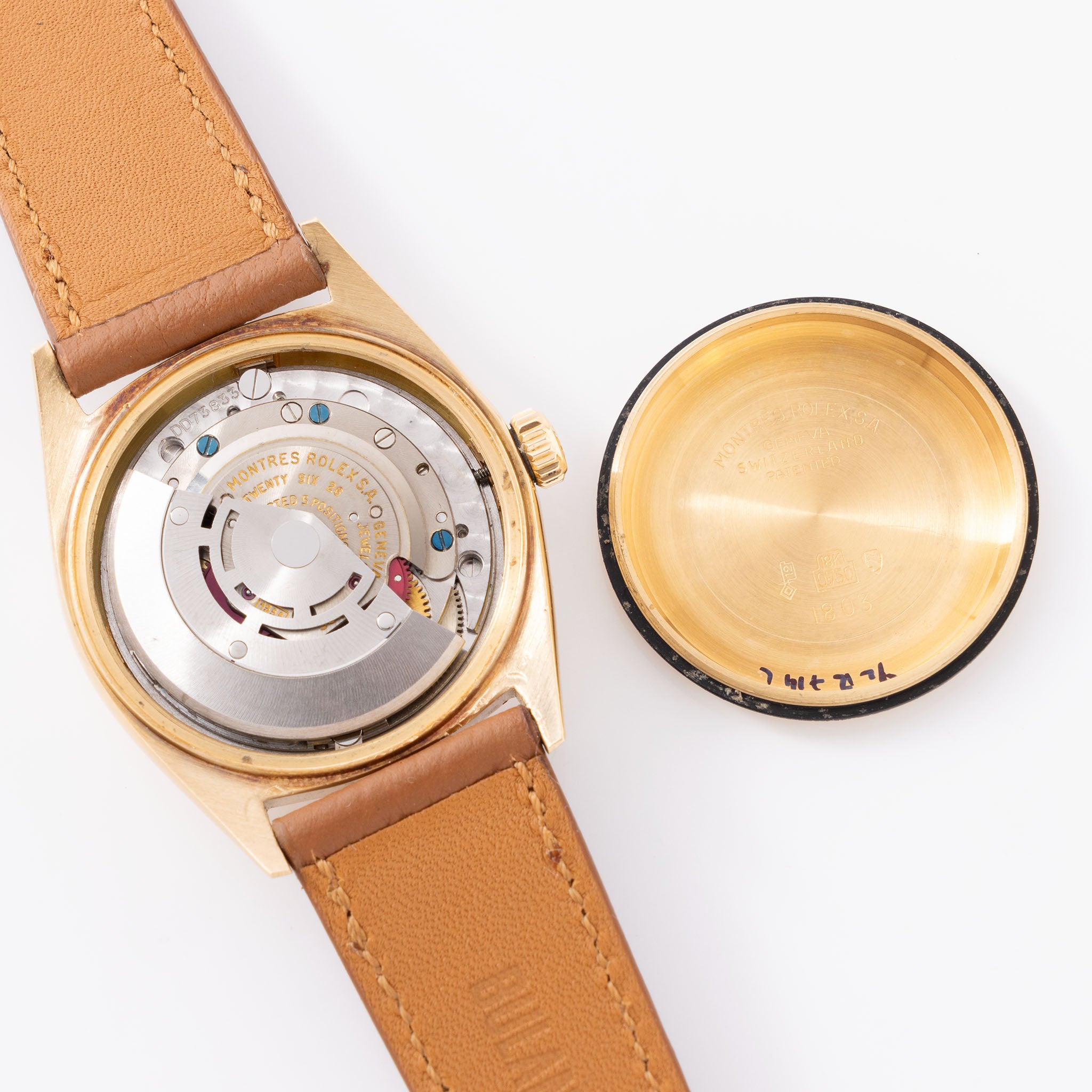 Rolex Day-Date 1803 Serpico Y Laino Double Signed Zifferblatt