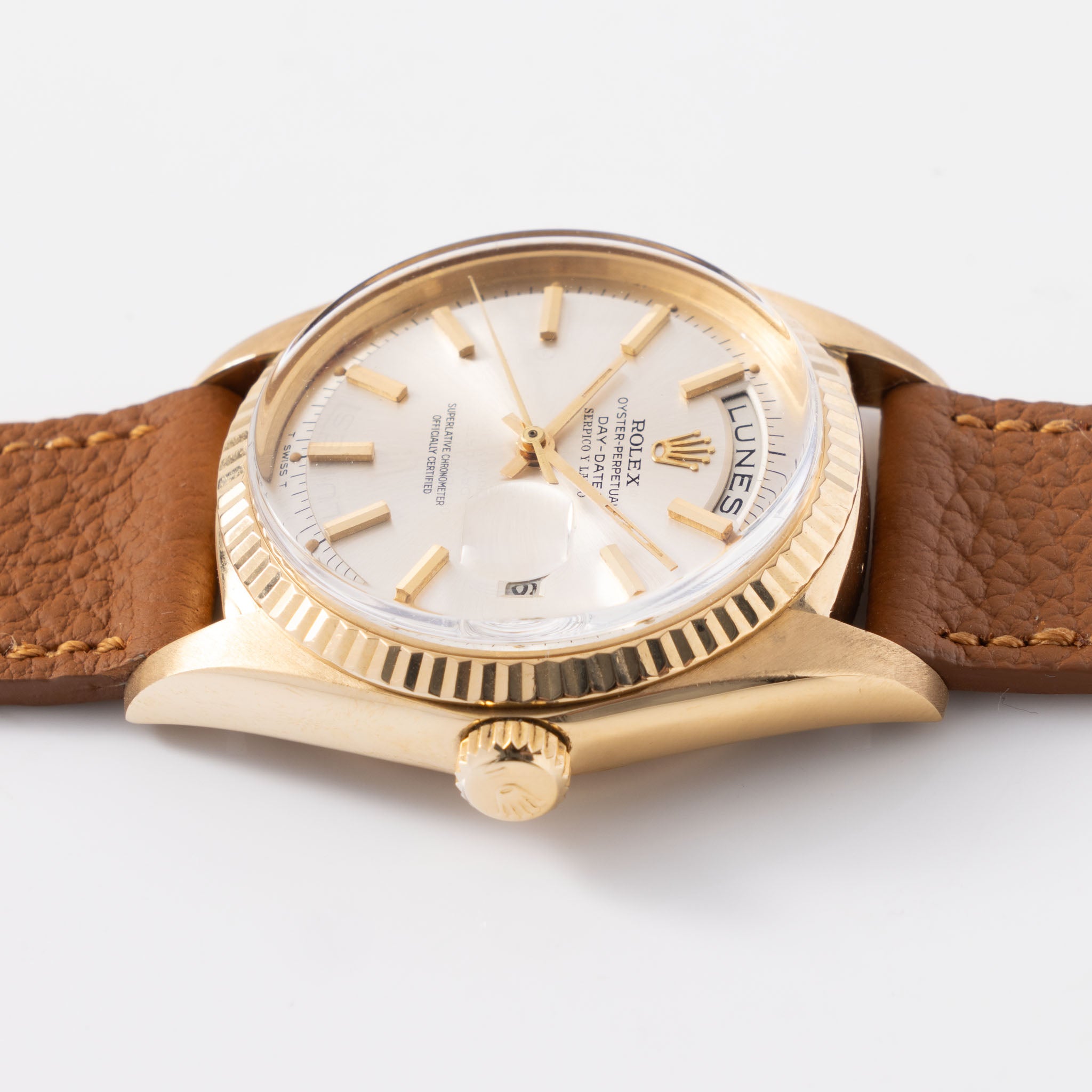 Rolex Day-Date 1803 Serpico Y Laino Double Signed Zifferblatt
