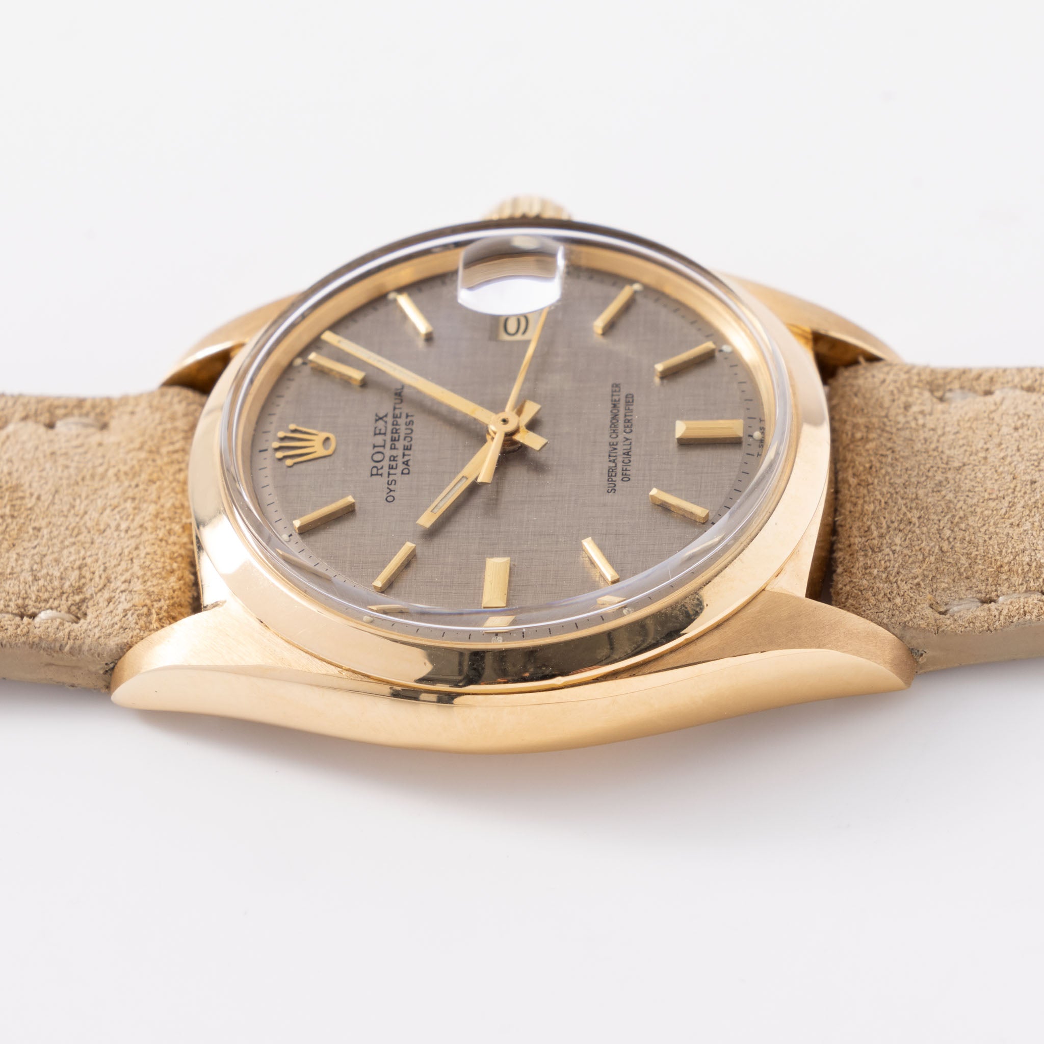 Rolex Datejust 1600/8 Linen Zifferblatt