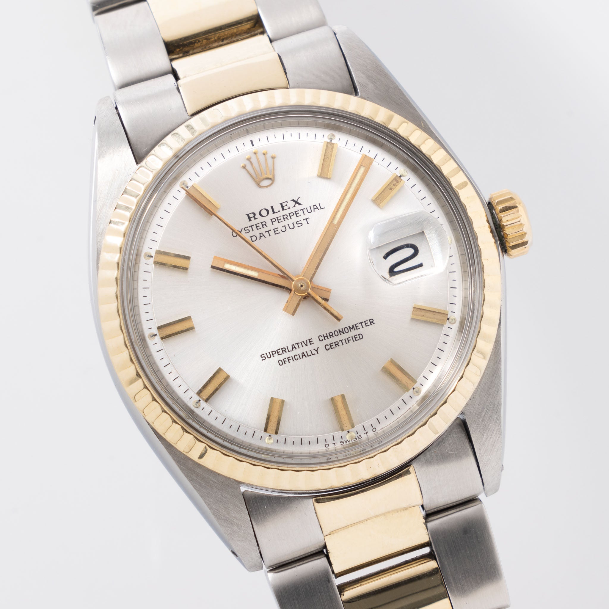 Rolex Datejust 1601/3 Wide Boy Zifferblatt