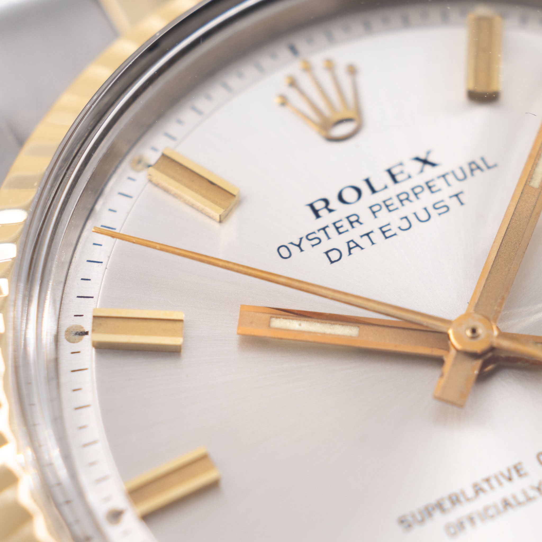 Rolex Datejust 1601/3 Wide Boy Zifferblatt