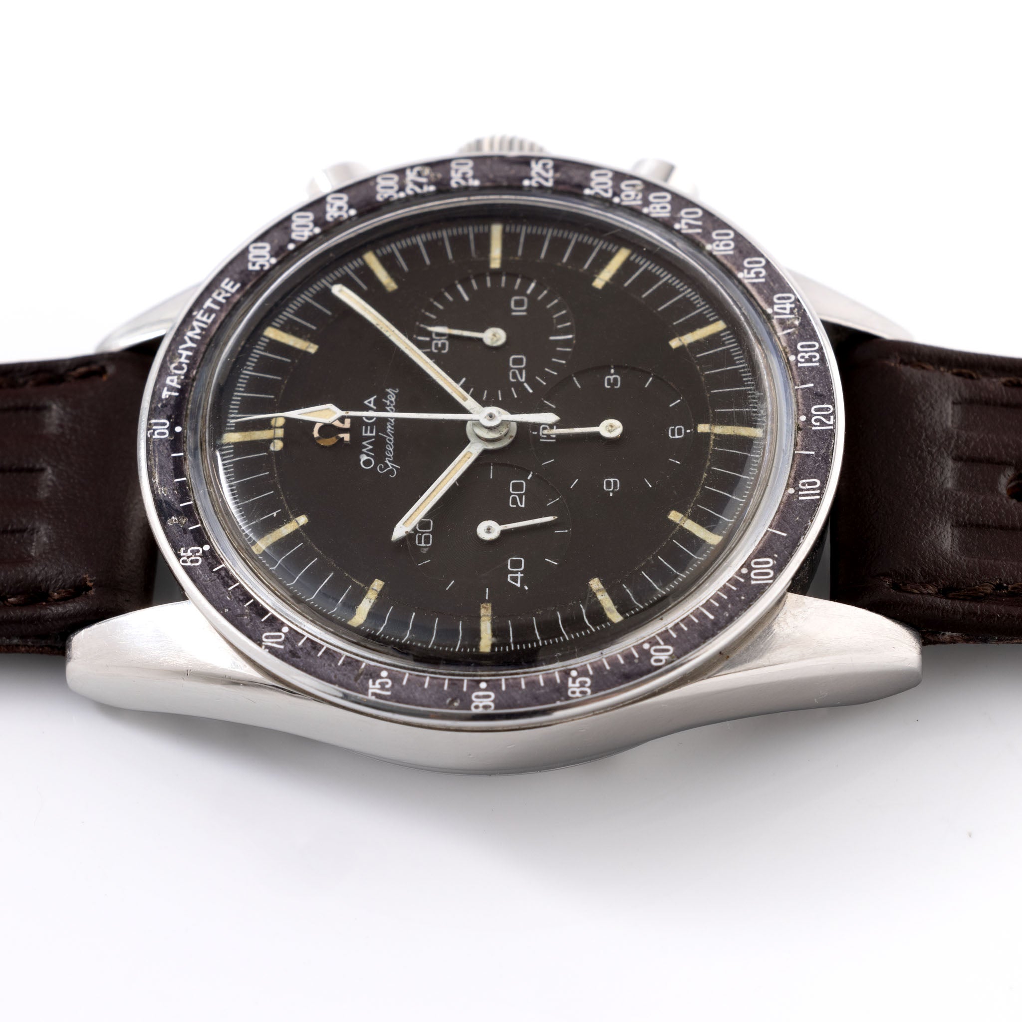 Omega Speedmaster 105.003 Ed White Tropical Zifferblatt