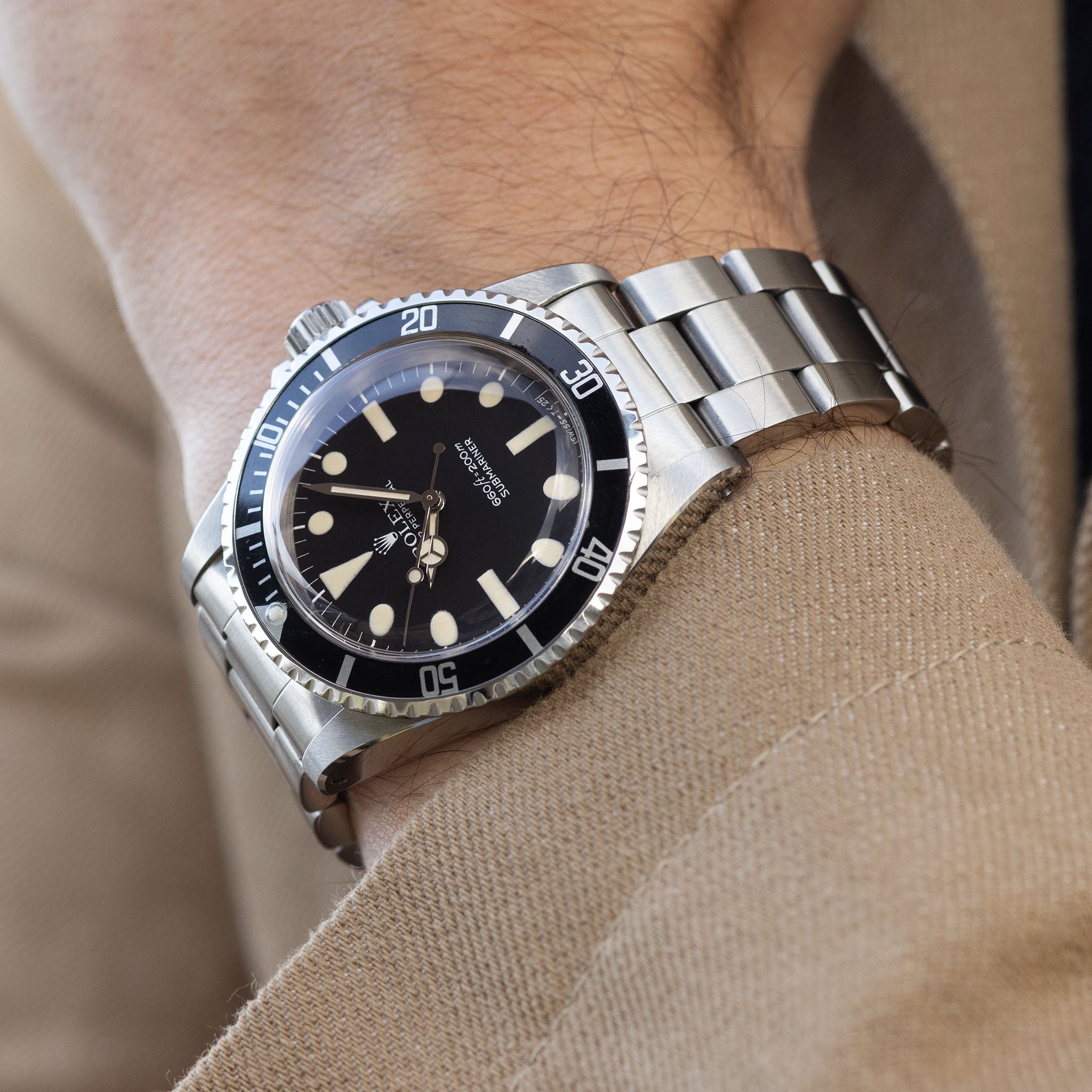 Rolex No-Date Submariner Maxi MK1 Referenz 5513 - Vorschau