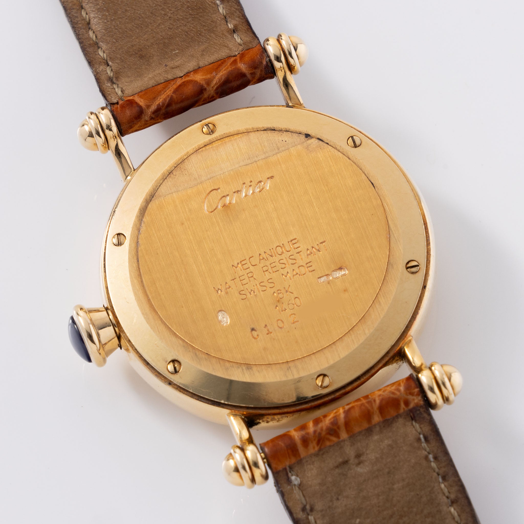 Cartier Diabolo CPCP 18 Karat Gelbgold Referenz 1460
