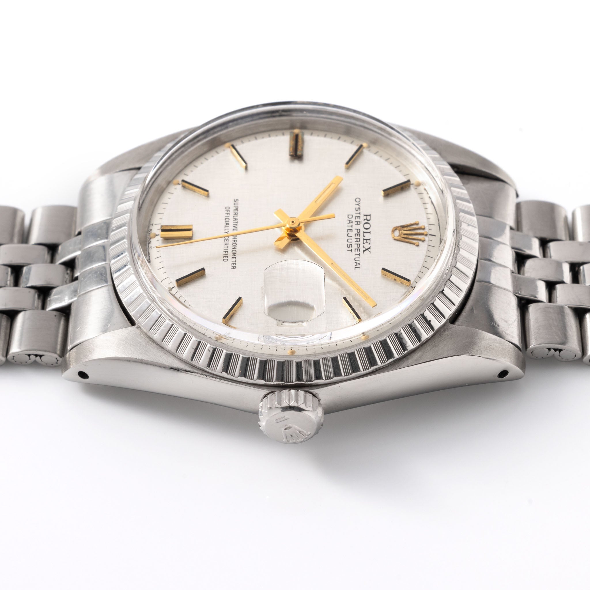 Rolex Datejust 1603 Linen Zifferblatt