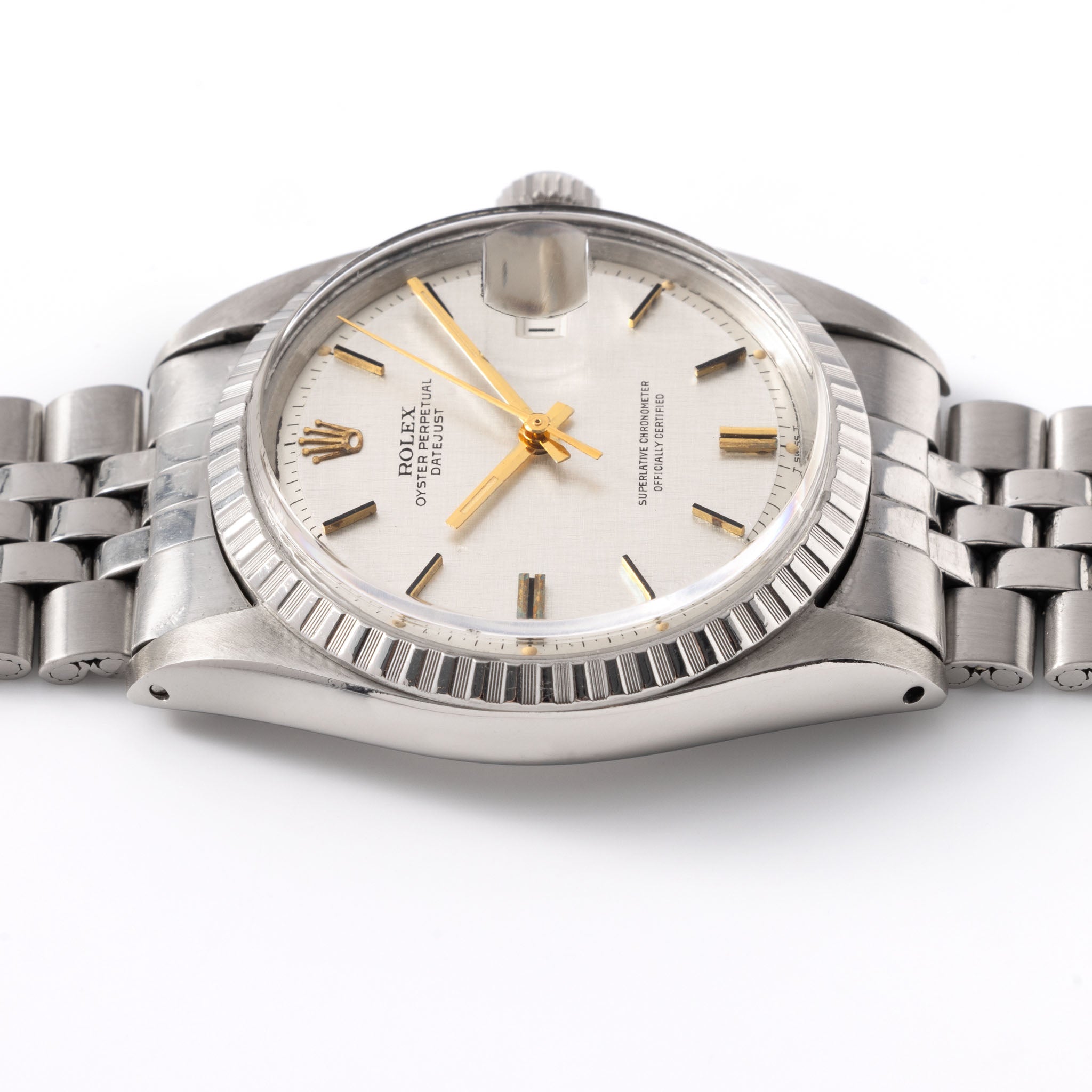 Rolex Datejust 1603 Linen Zifferblatt