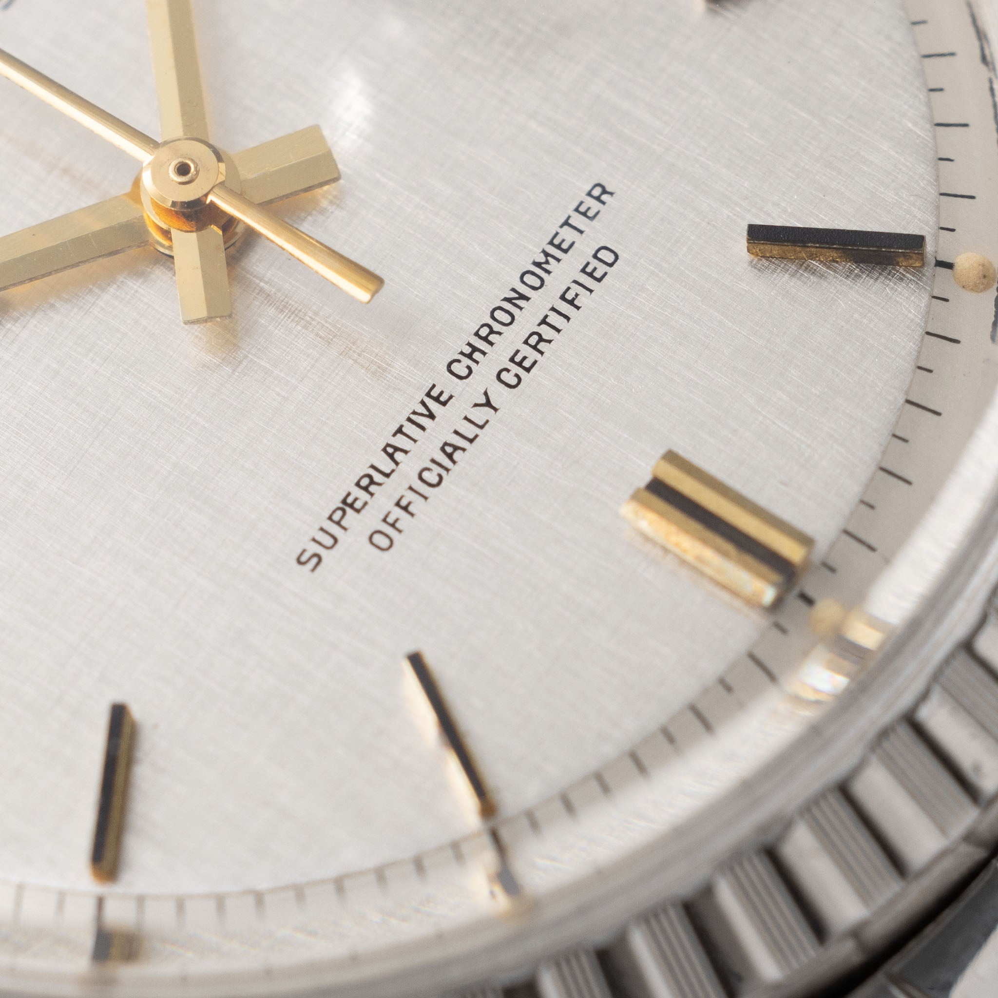 Rolex Datejust 1603 Linen Zifferblatt