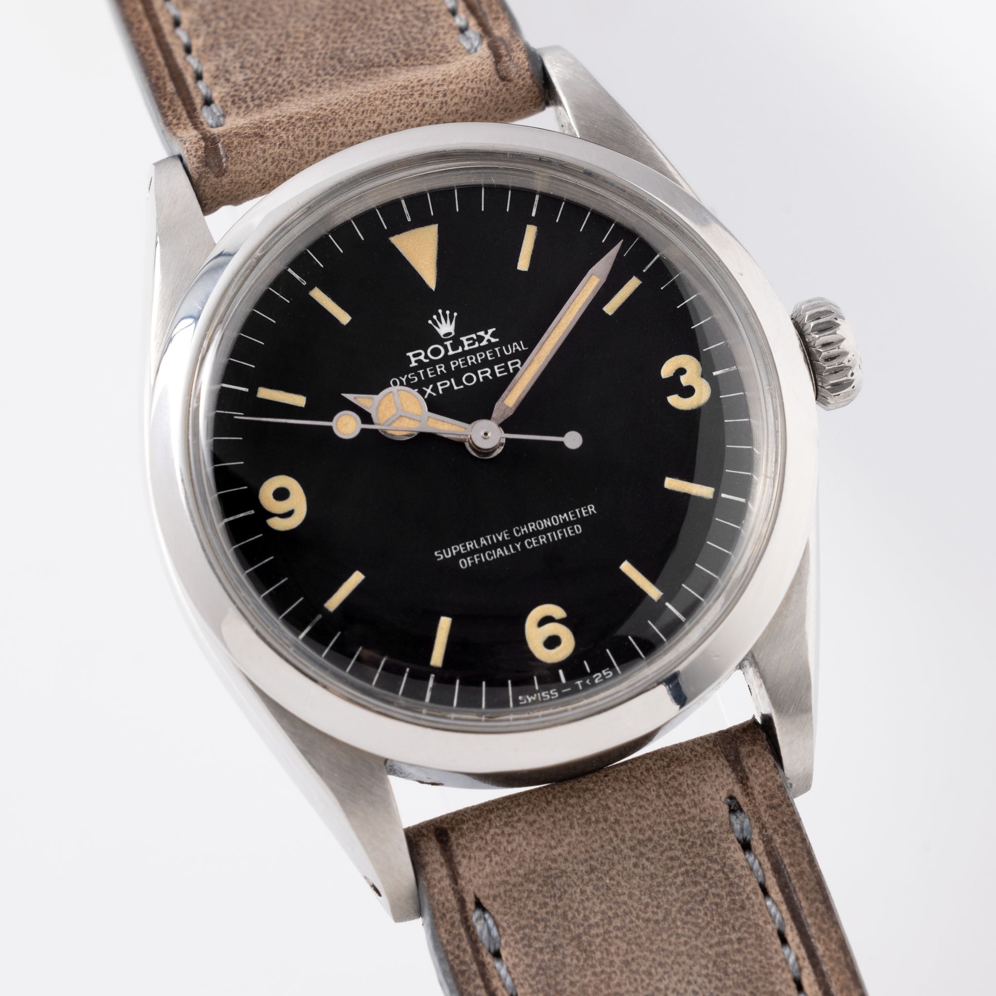 Rolex Explorer 1016 Frog Foot MK1 Zifferblatt