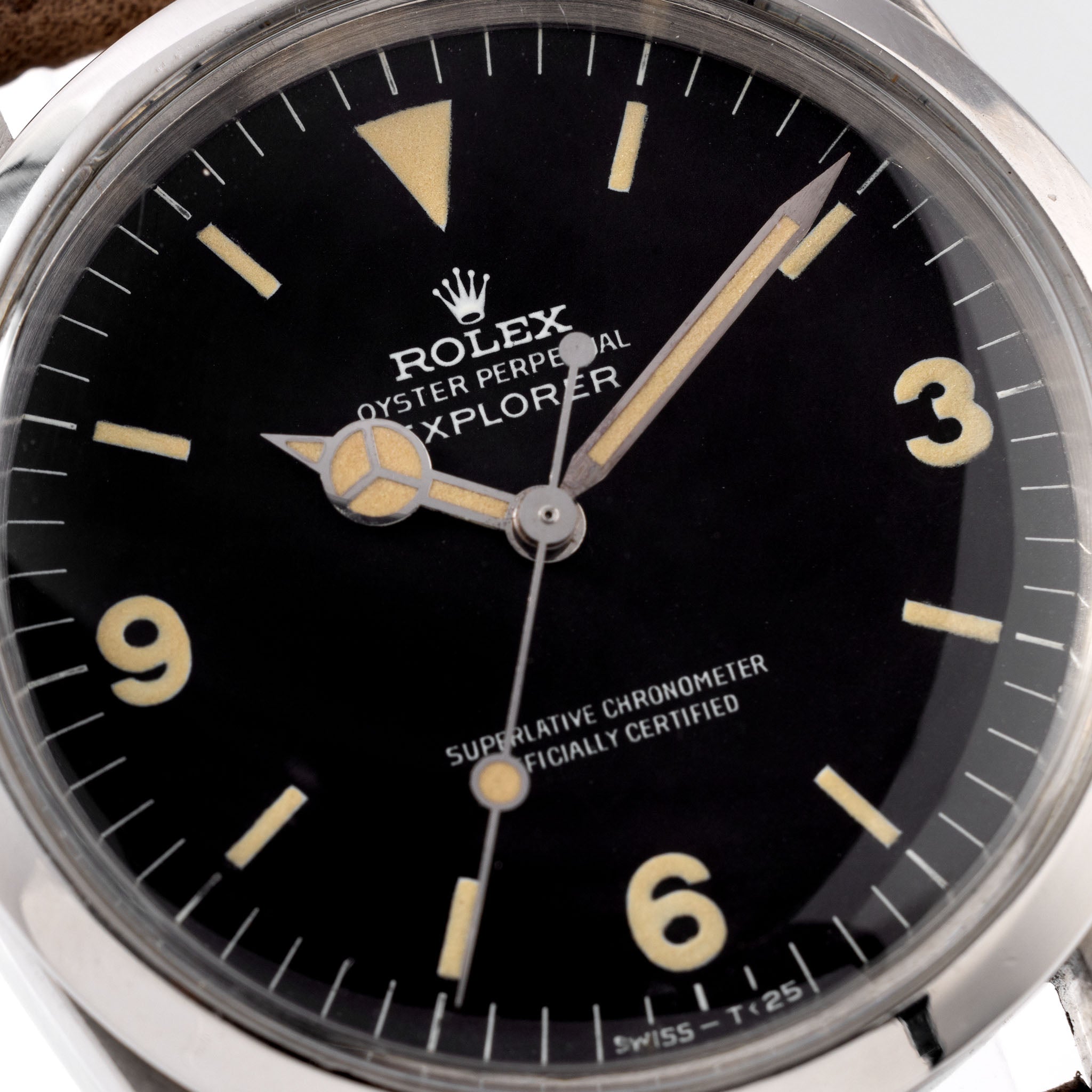 Rolex Explorer 1016 Frog Foot MK1 Zifferblatt