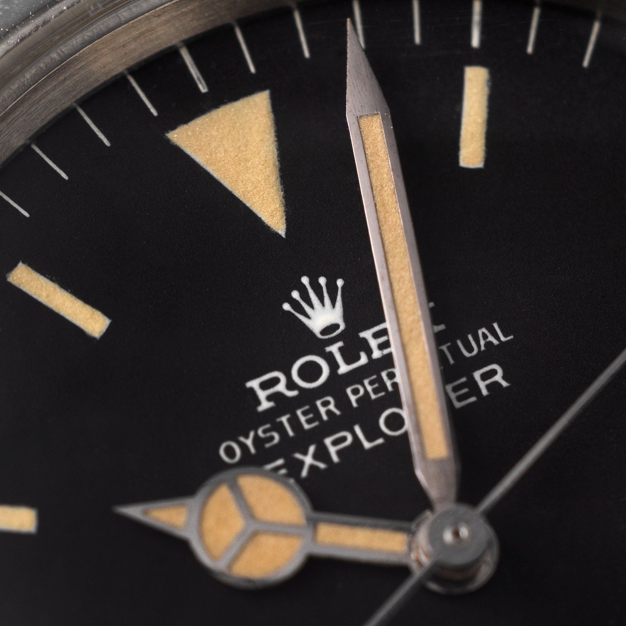 Rolex Explorer 1016 Frog Foot MK1 Zifferblatt