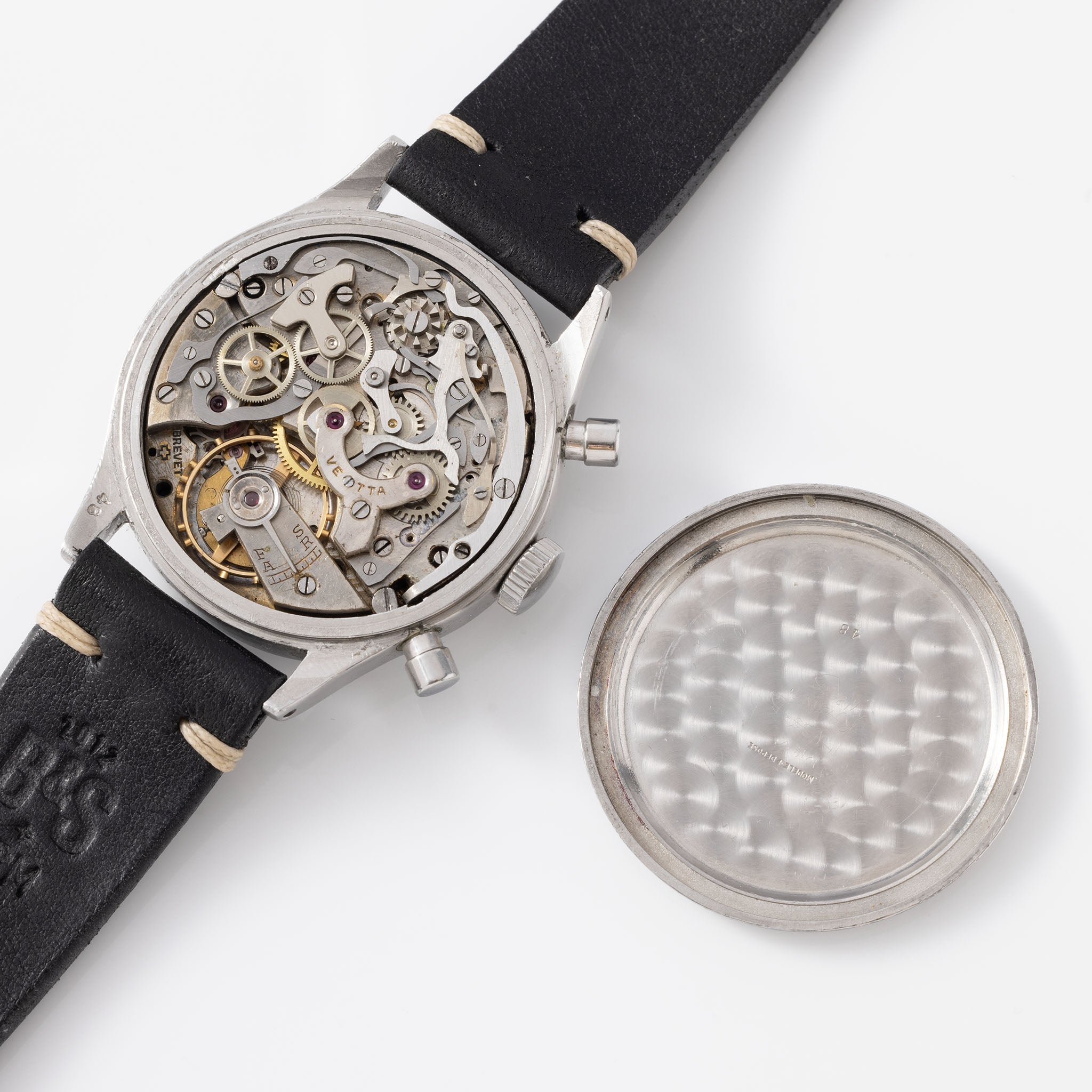Vetta Ermetico Oversized Waterproof Chronograph mit grauem Zifferblatt Referenz 5347