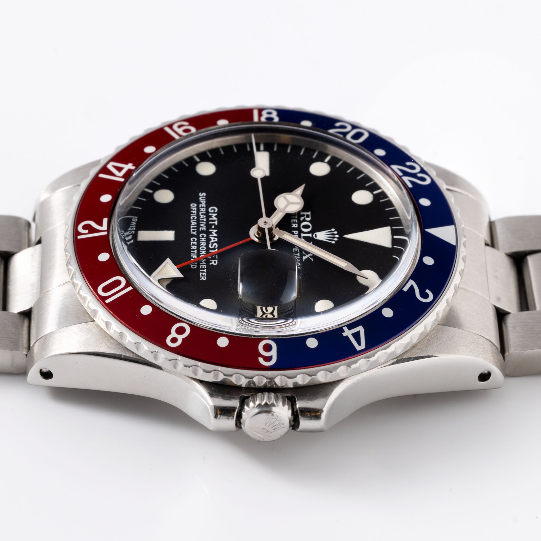 Rolex GMT-Master Referemz 1675 Mk4 Zifferblatt