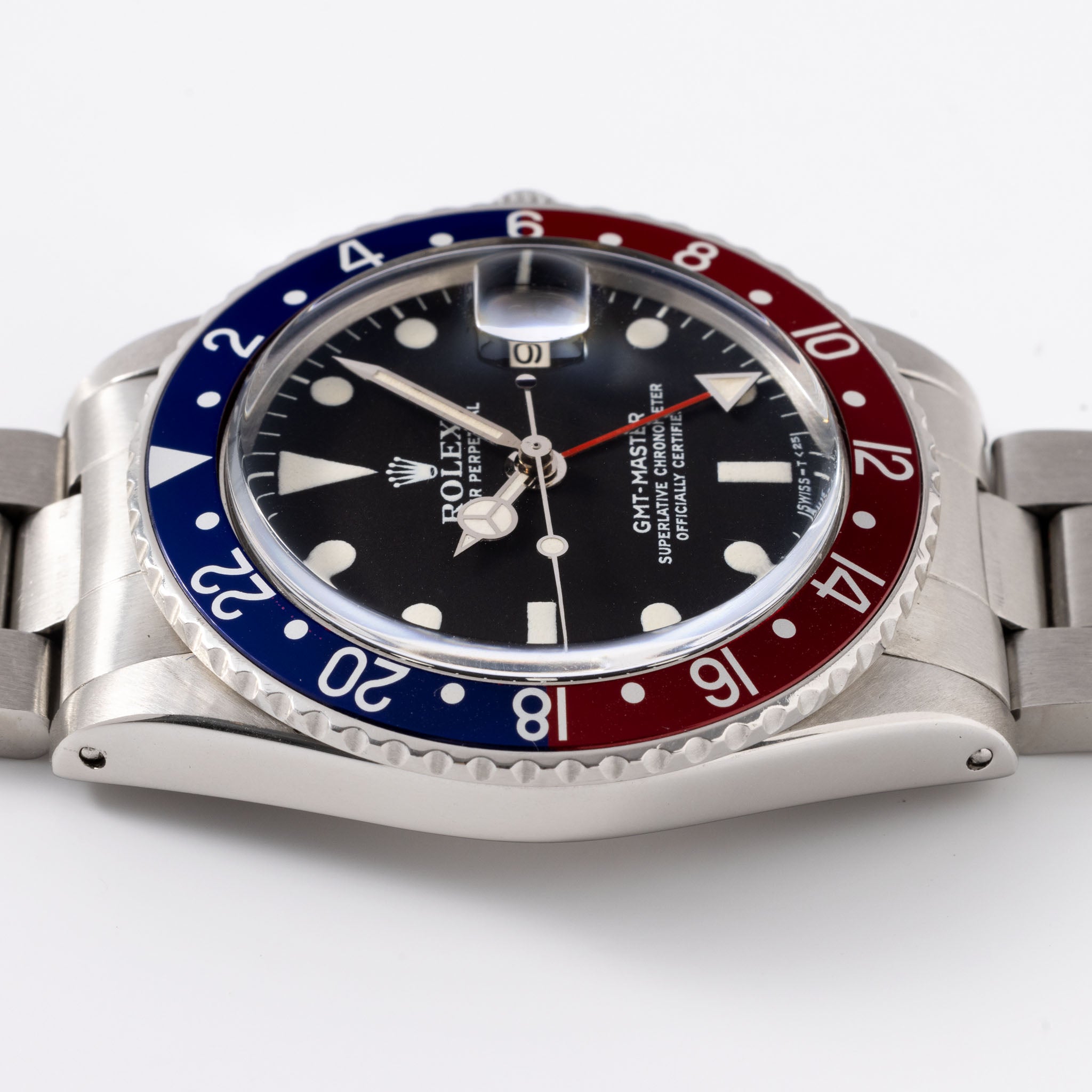 Rolex GMT-Master Referemz 1675 Mk4 Zifferblatt