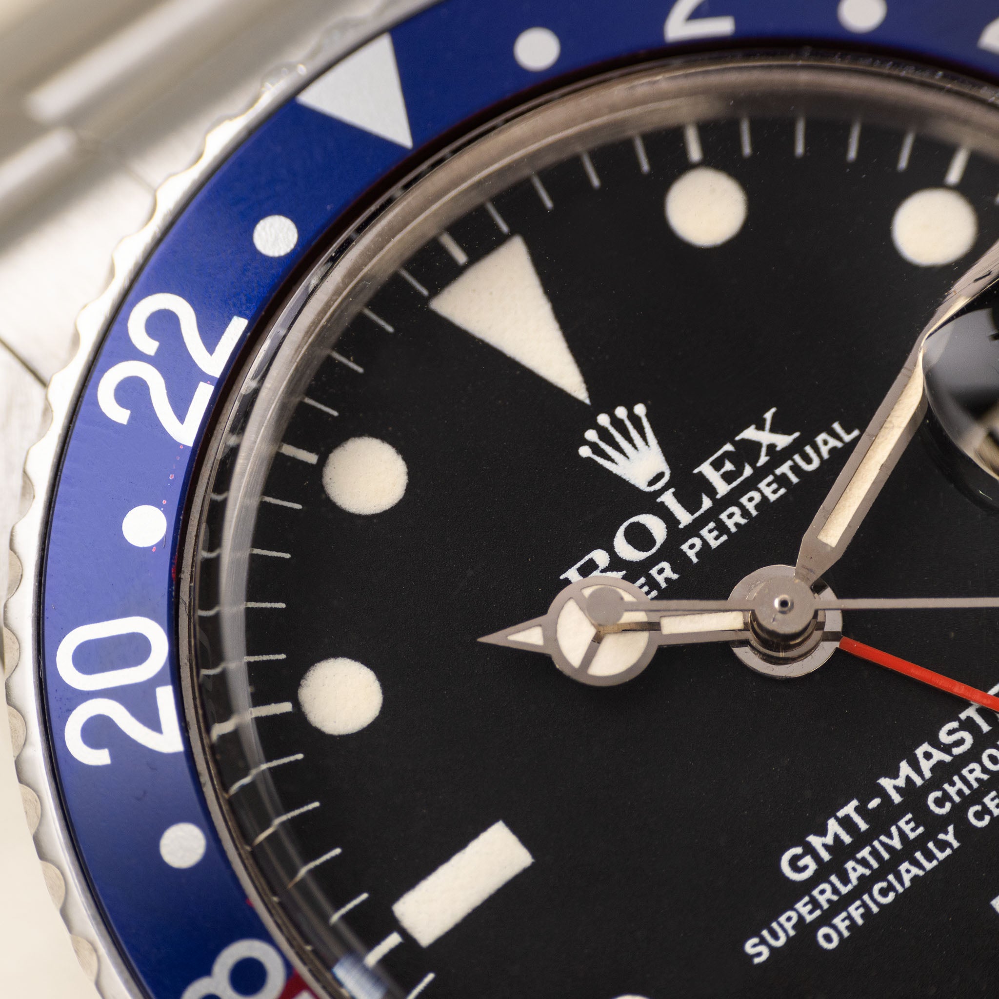 Rolex GMT-Master Referemz 1675 Mk4 Zifferblatt