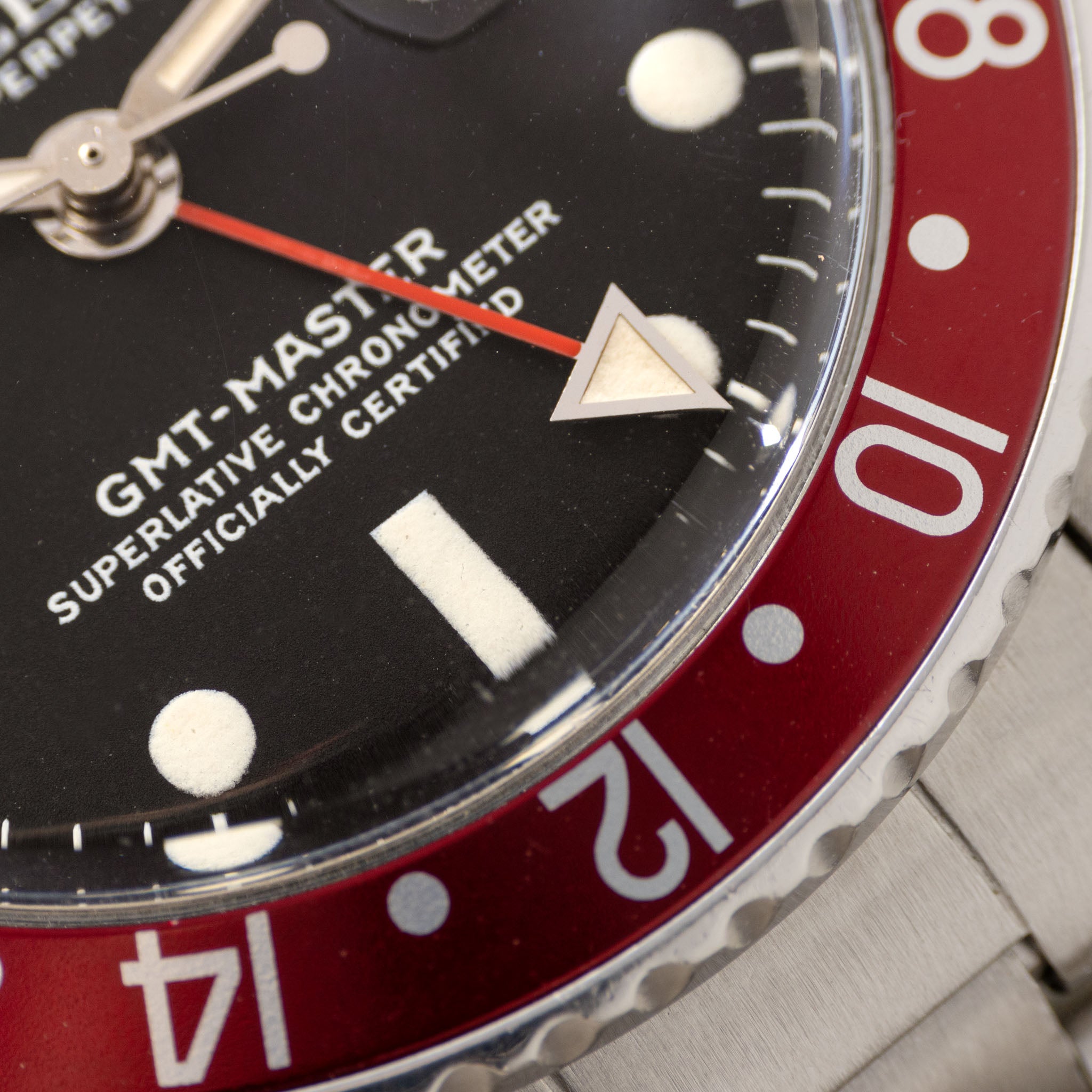 Rolex GMT-Master Referemz 1675 Mk4 Zifferblatt
