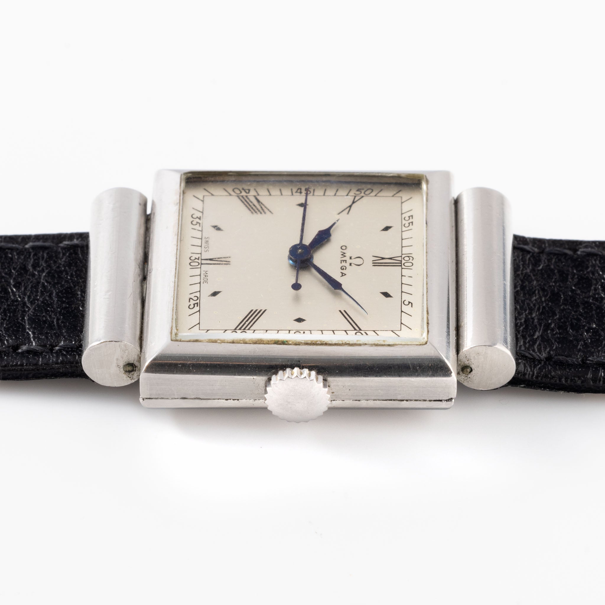Omega Medicus Square Dress Watch Two Tone Zifferblatt Referenz CK651