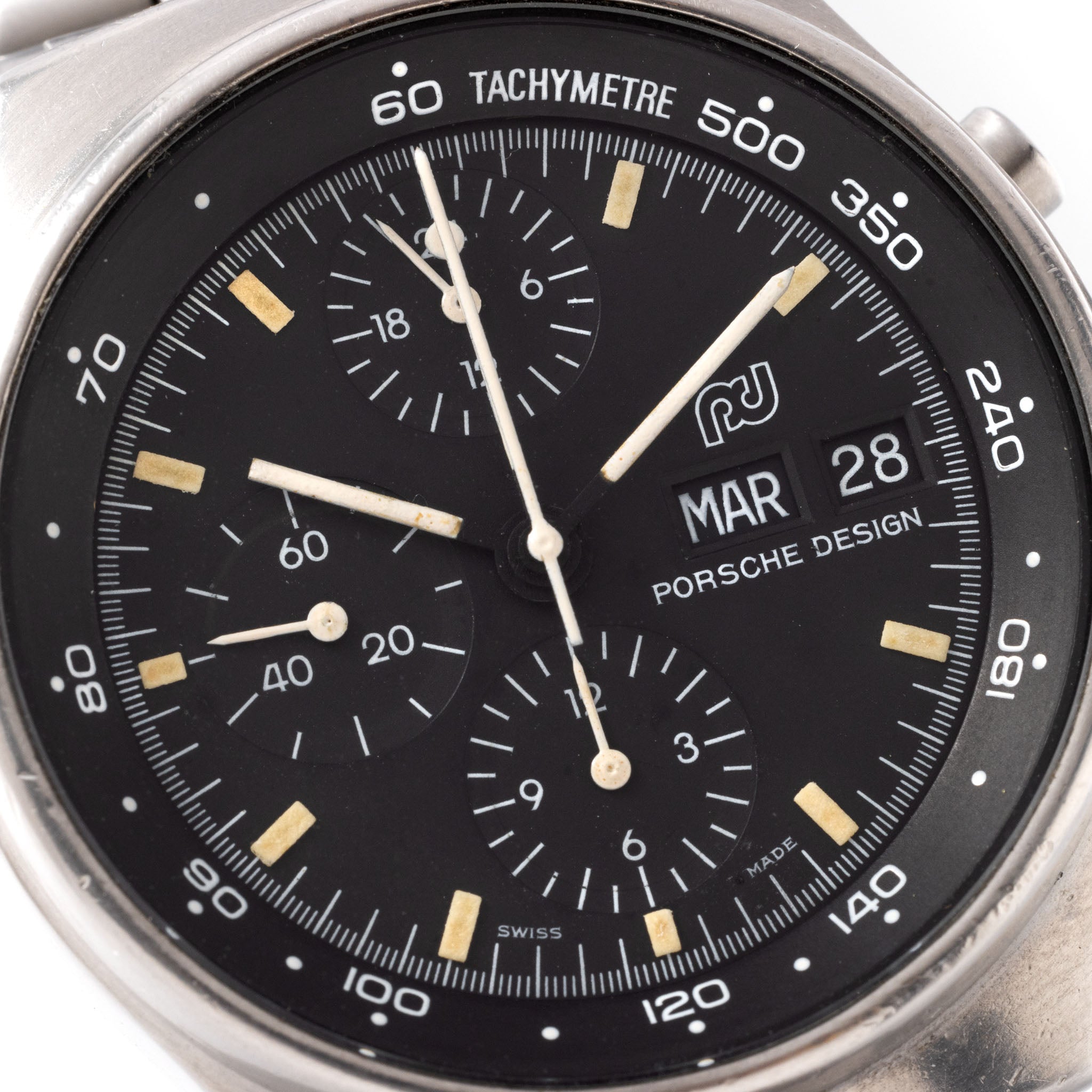 Orfina Porsche Design Chronograph 1 Referenz 7176 “Top Gun” Lemania 5100